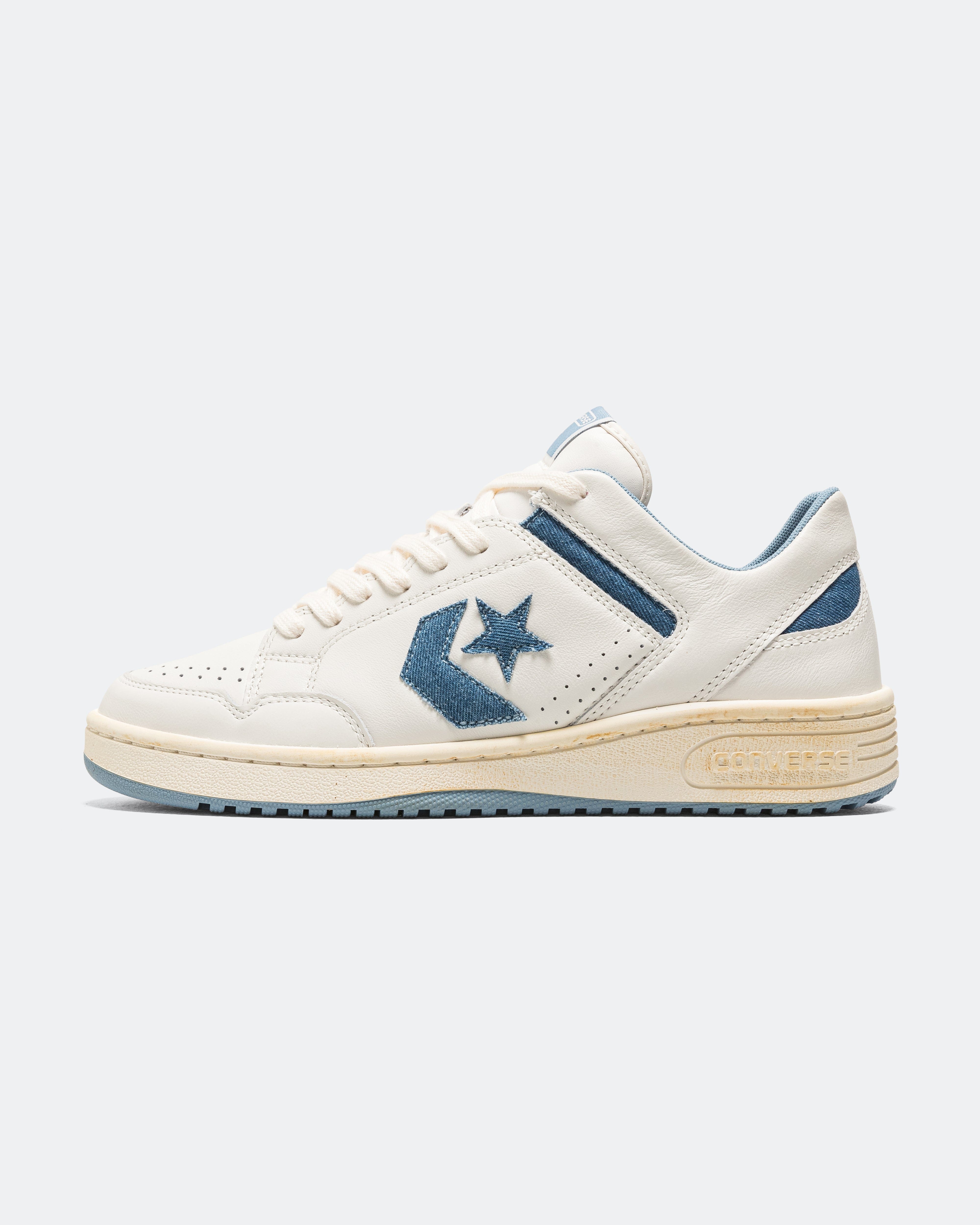 Converse Weapon Low x Eric Emanuel - Vintage White/Mountain Spring