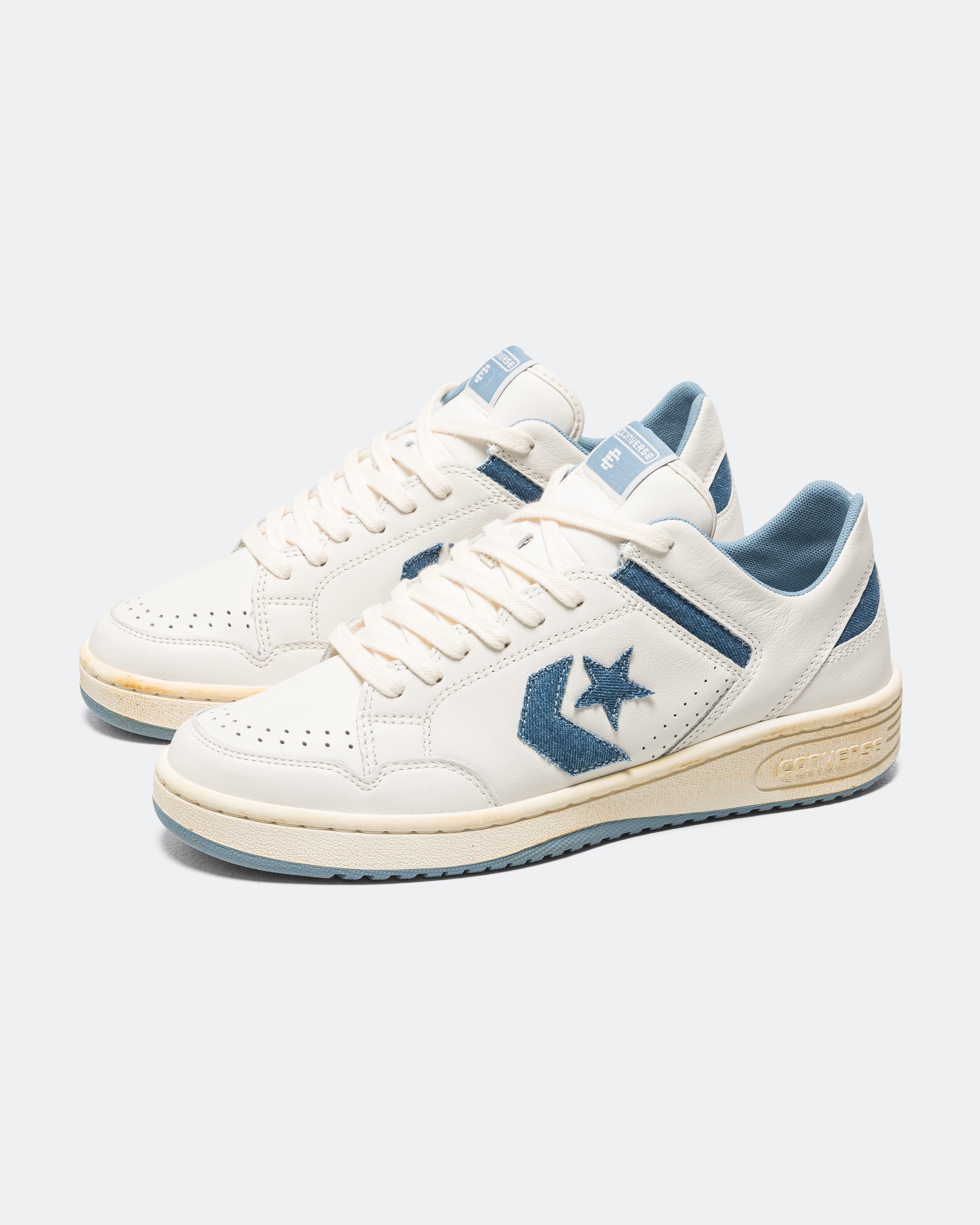 Converse Weapon Low x Eric Emanuel - Vintage White/Mountain Spring