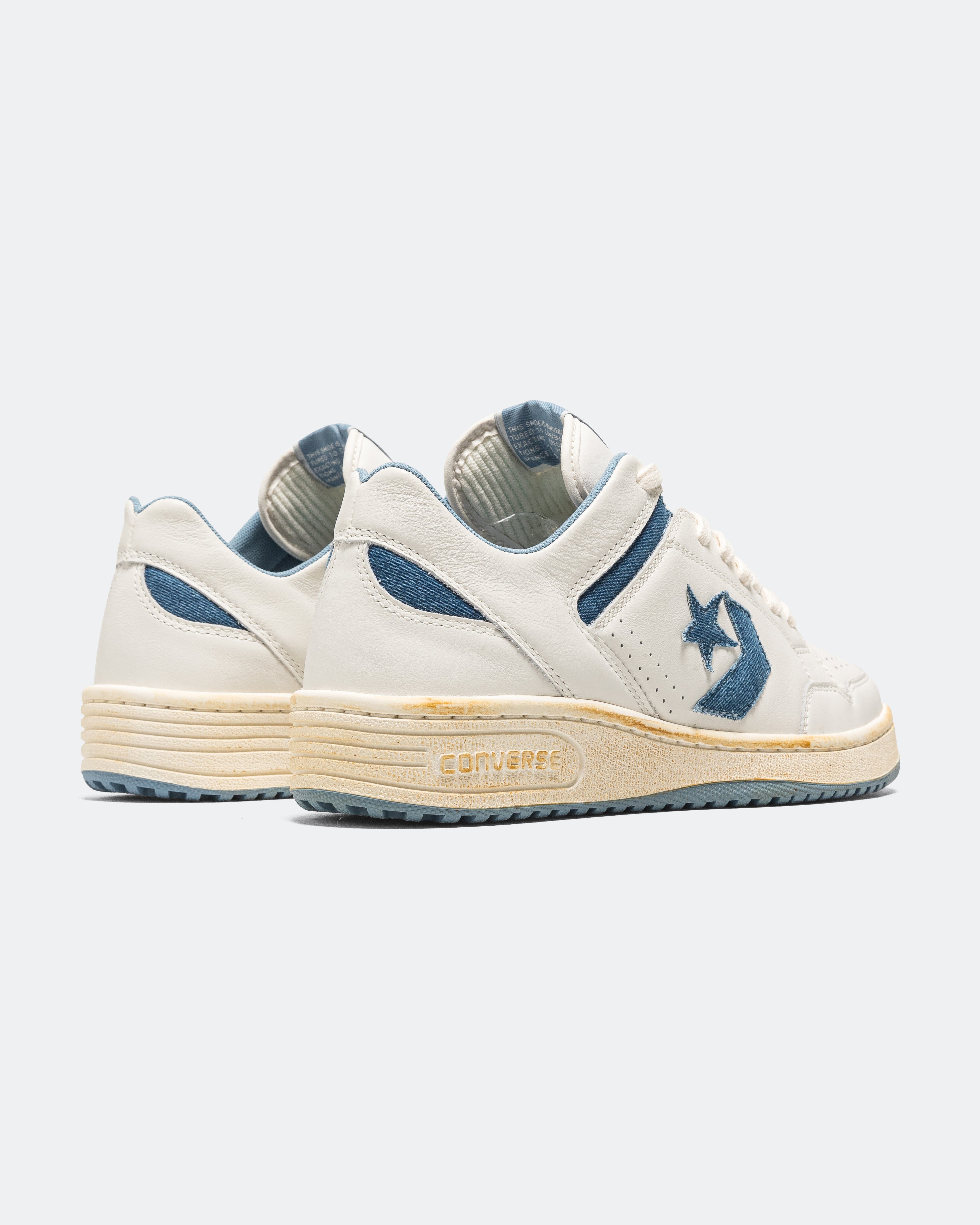 Converse Weapon Low x Eric Emanuel - Vintage White/Mountain Spring