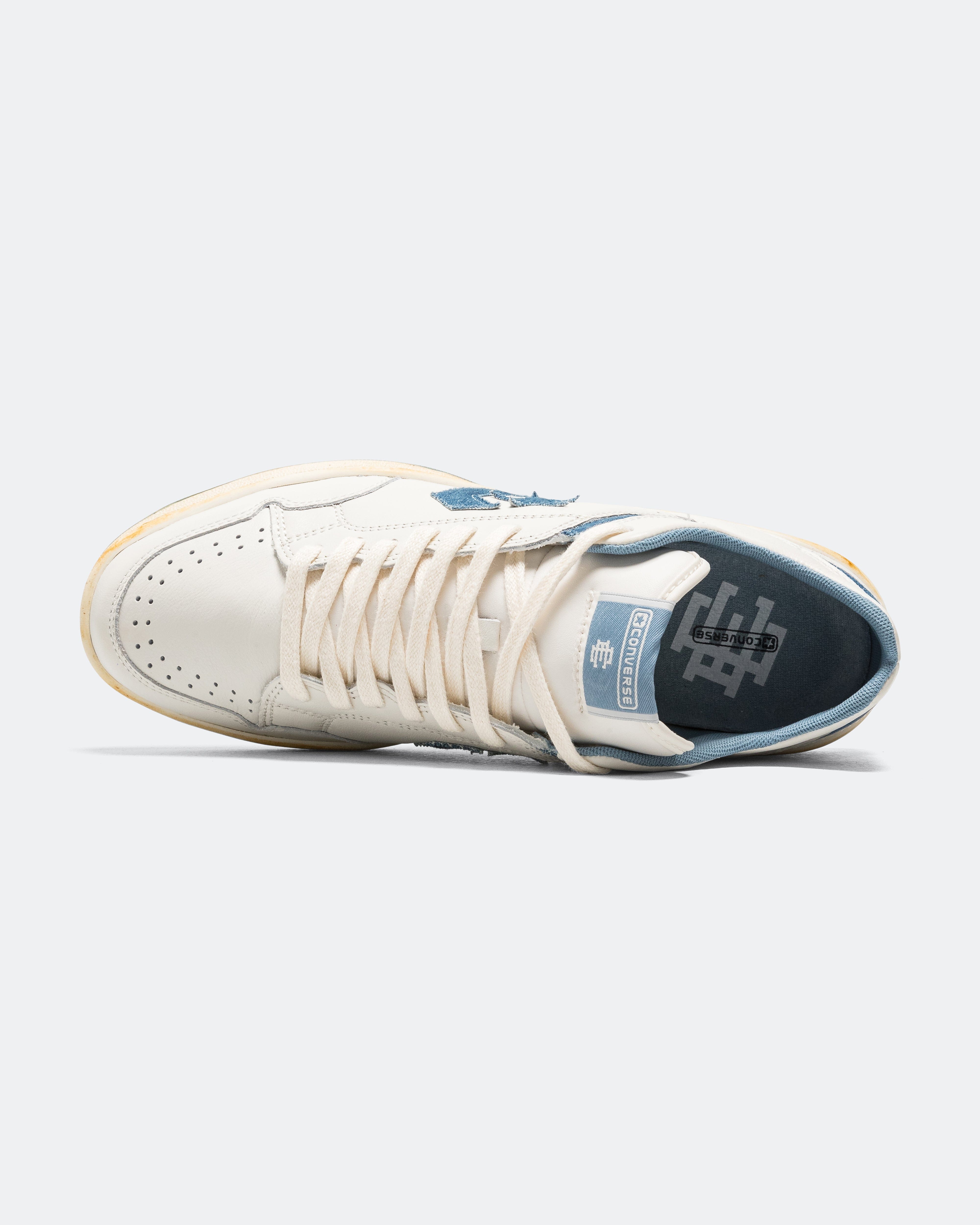 Converse Weapon Low x Eric Emanuel - Vintage White/Mountain Spring