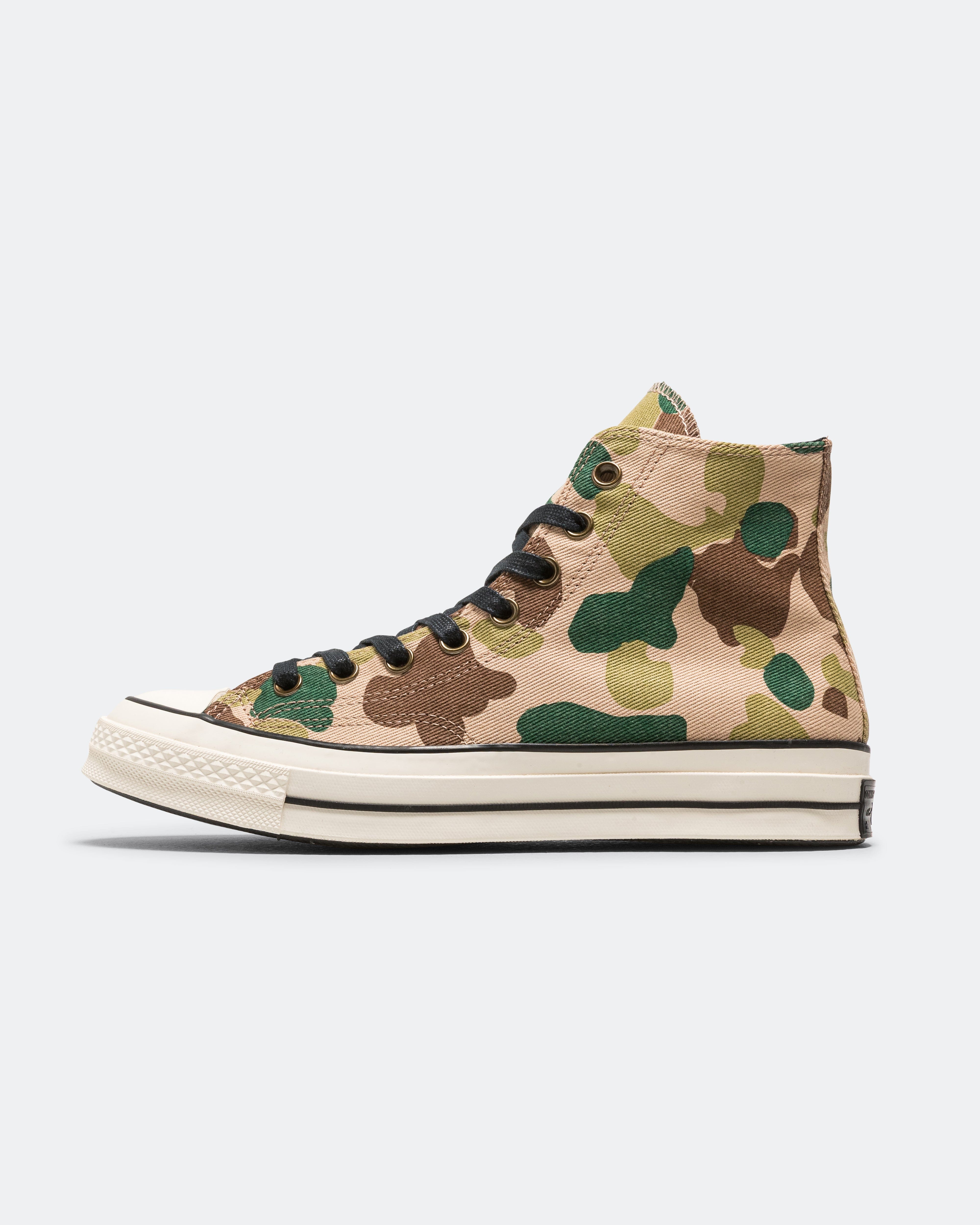 Converse CT 70 Hi Archive Camo Hi - Quarry/Forest - Egret