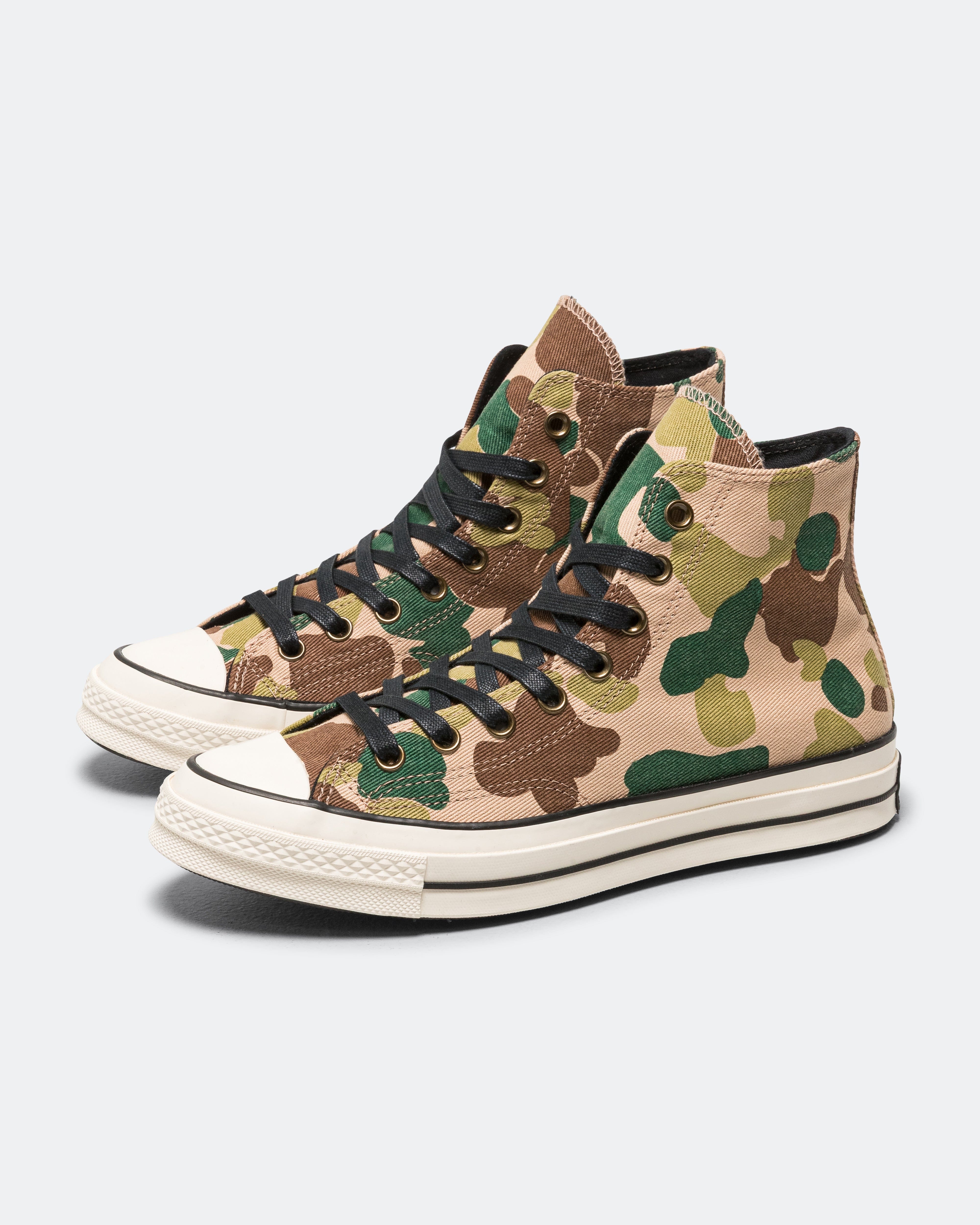 Converse CT 70 Hi Archive Camo Hi - Quarry/Forest - Egret