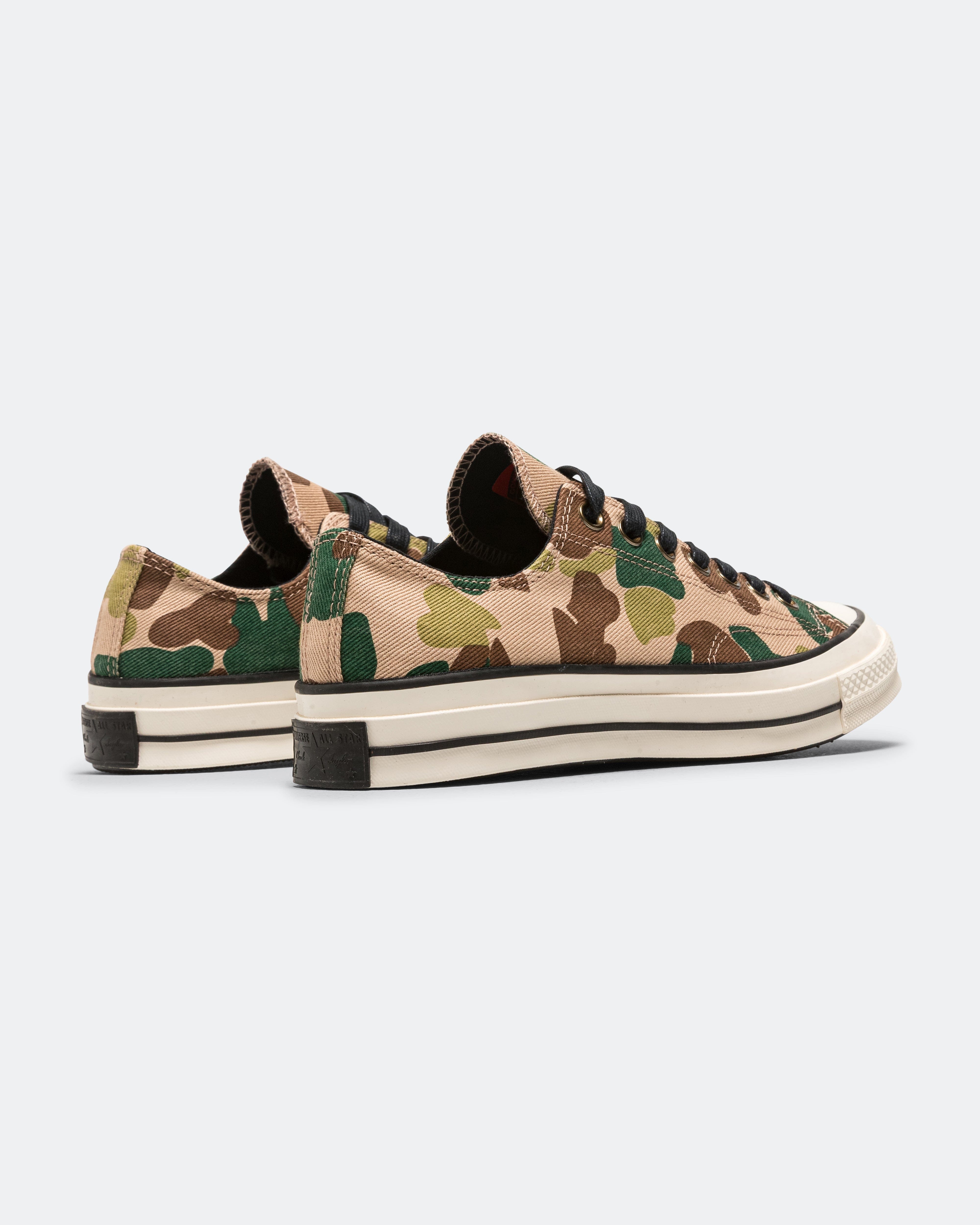 Converse CT 70 Archive Camo Low - Quarry/Forest - Egret