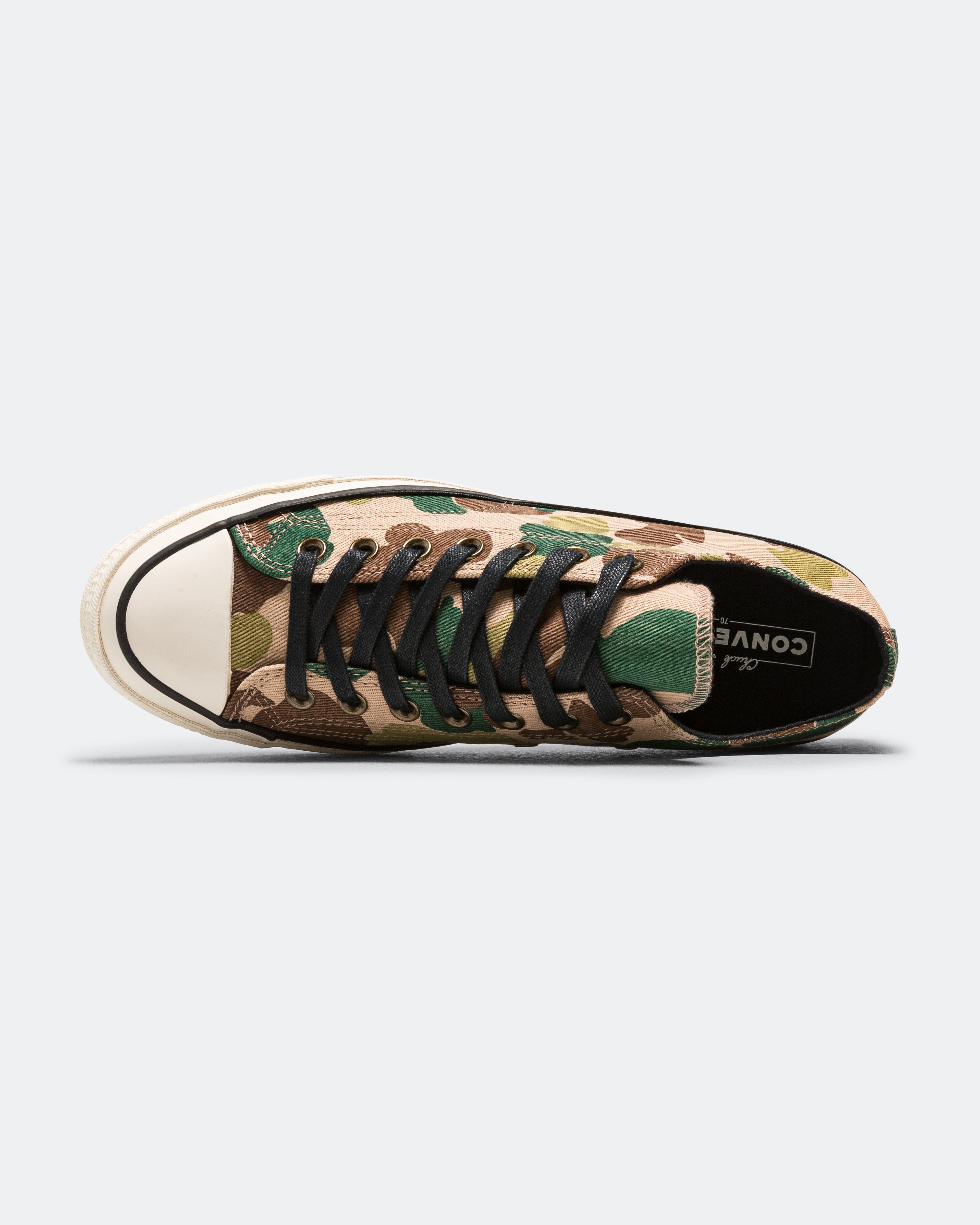 Converse CT 70 Archive Camo Low - Quarry/Forest - Egret