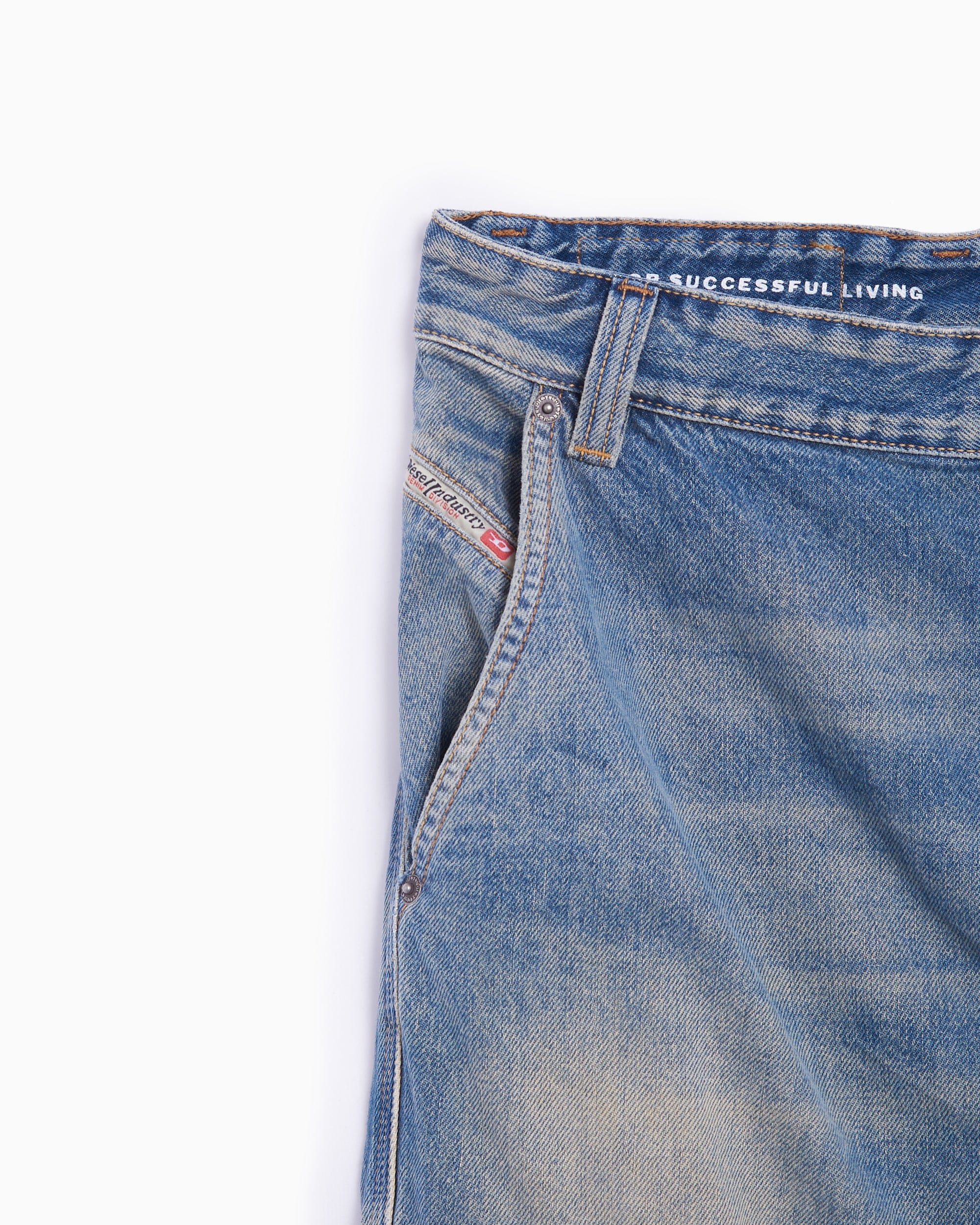 Diesel Pantalones vaqueros Cargo Relaxed Diesel D - Fish L.32 Women's Cargo Pants para mujer