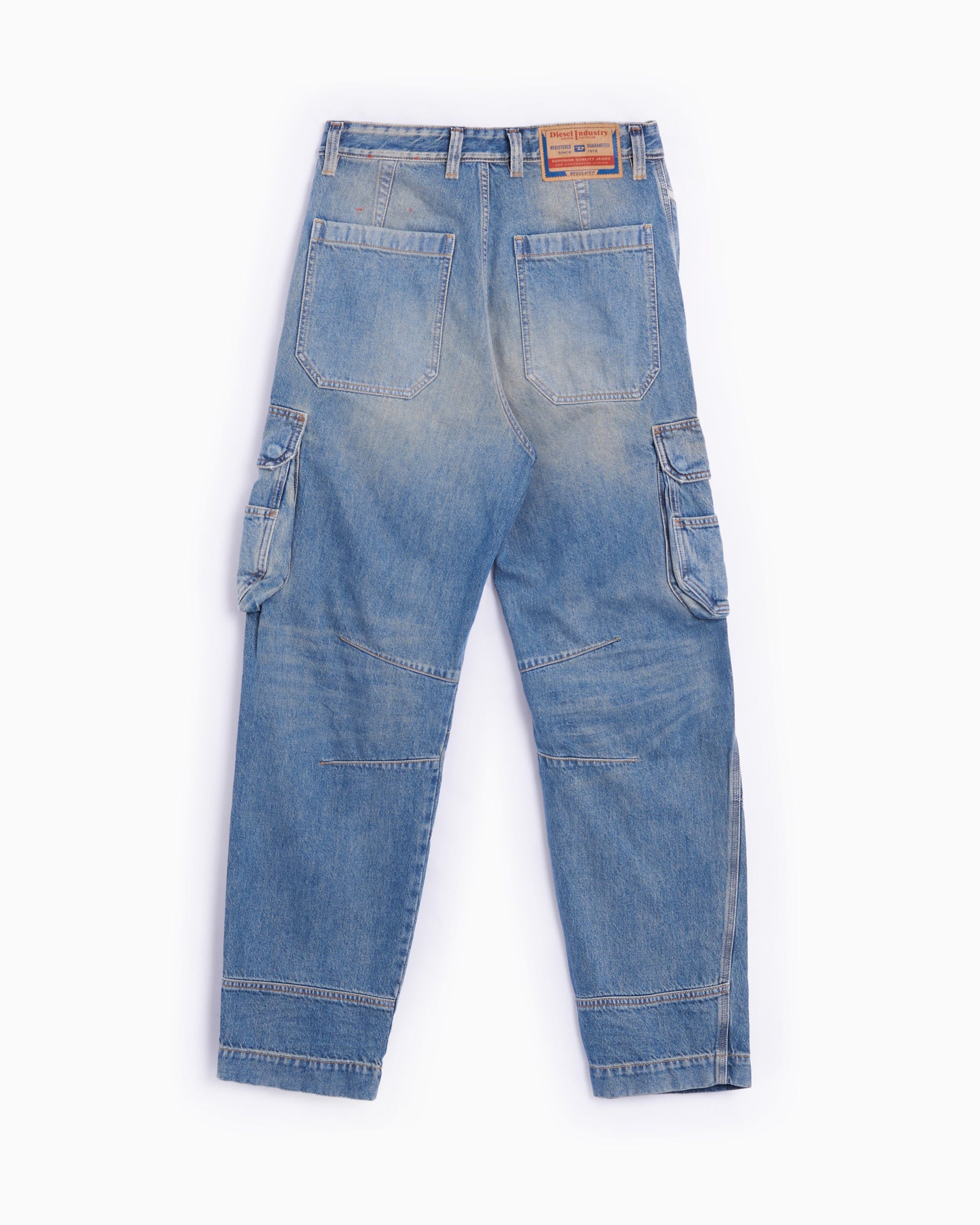 Diesel Pantalones vaqueros Cargo Relaxed Diesel D - Fish L.32 Women's Cargo Pants para mujer