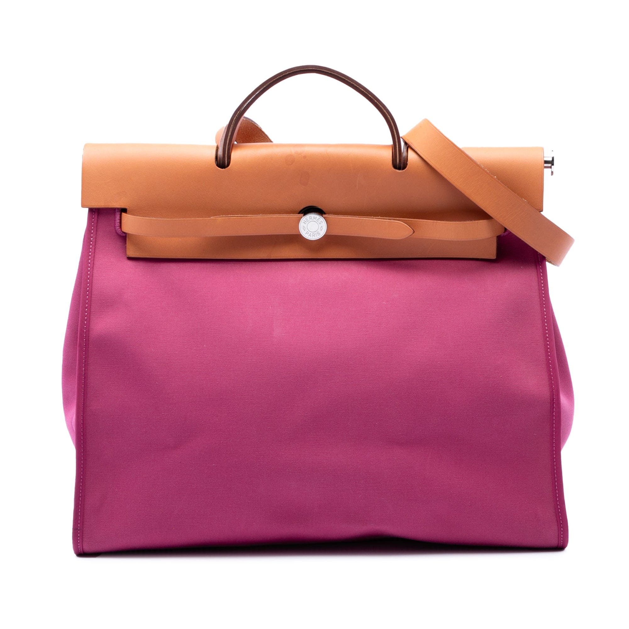 Hermès Toile Herbag Zip 39