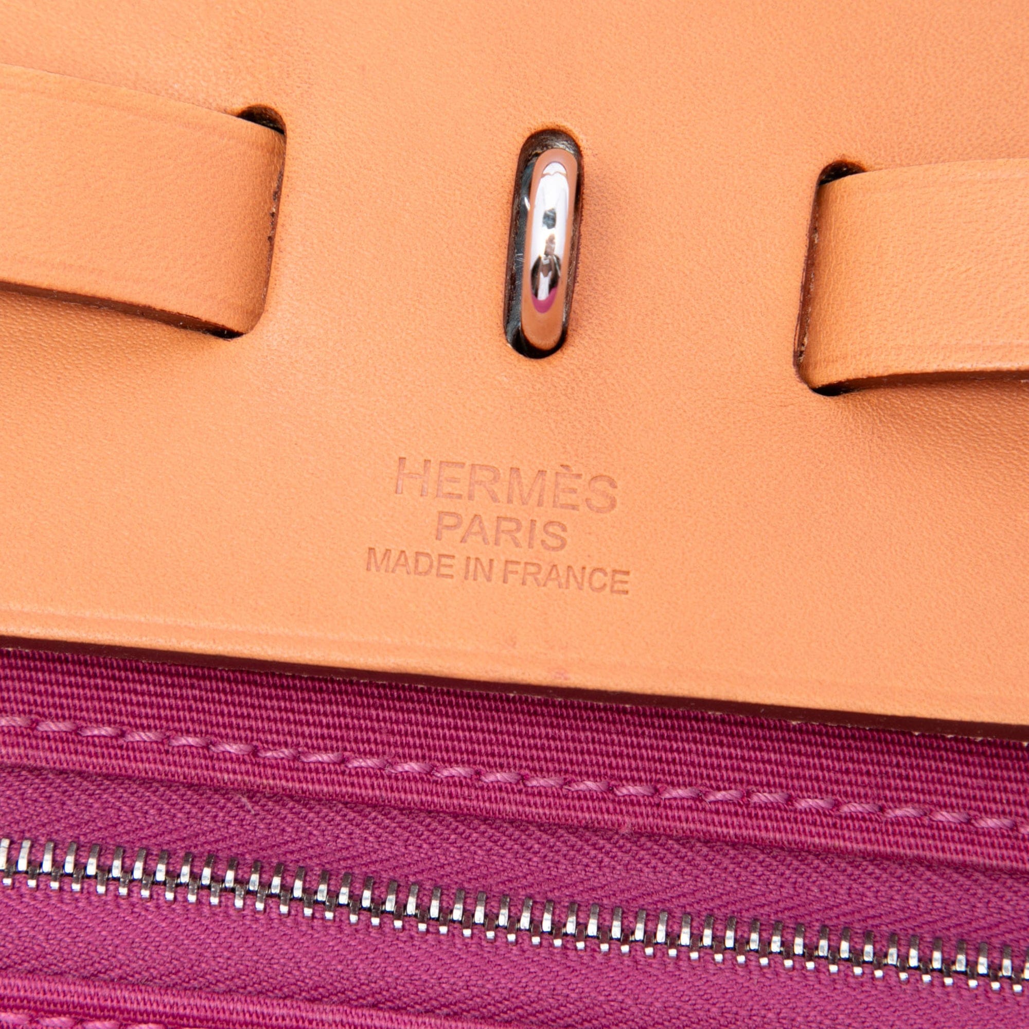 Hermès Toile Herbag Zip 39