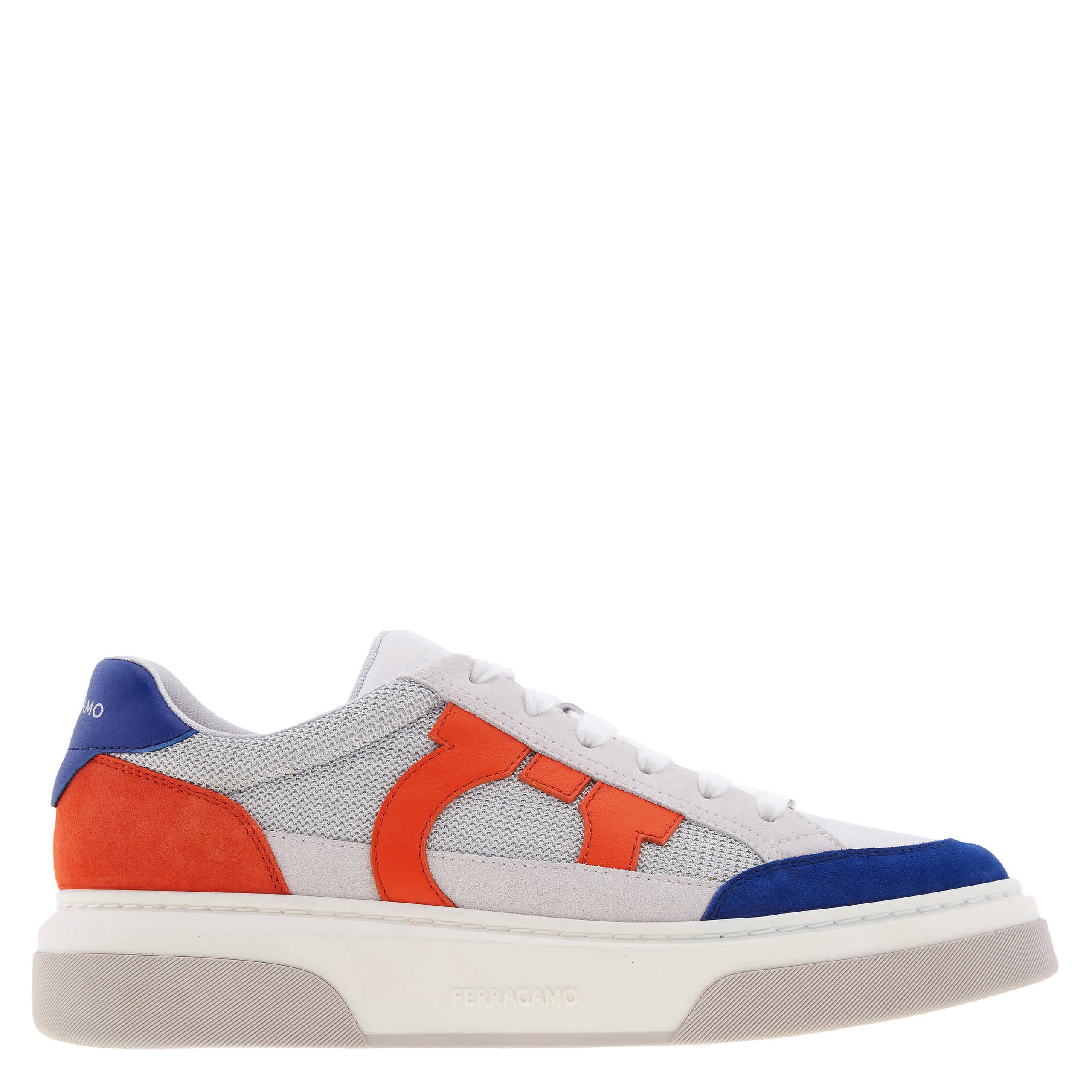 Ferragamo Cassina Gancini Low - Top Sneakers, Size 9