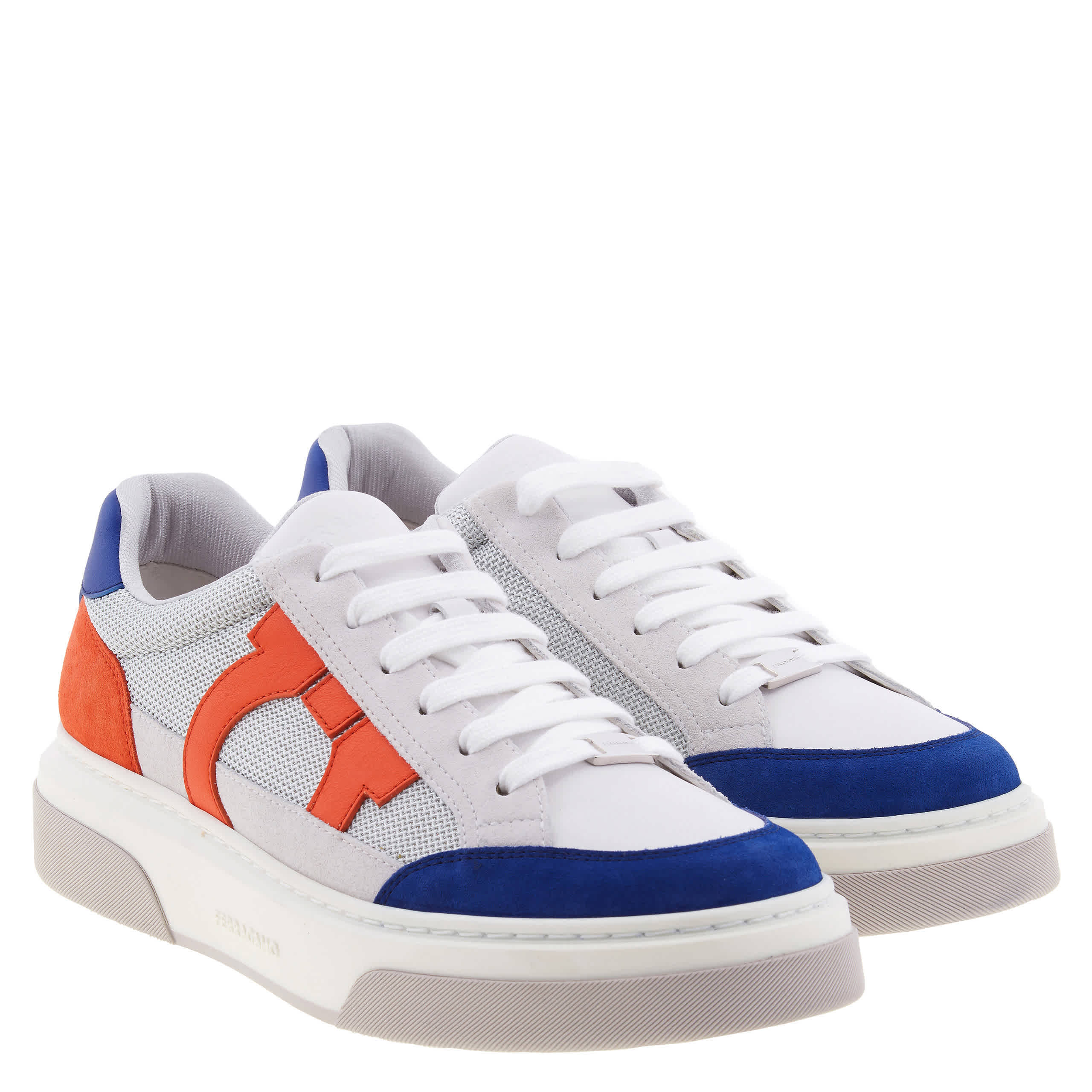 Ferragamo Cassina Gancini Low - Top Sneakers, Size 9