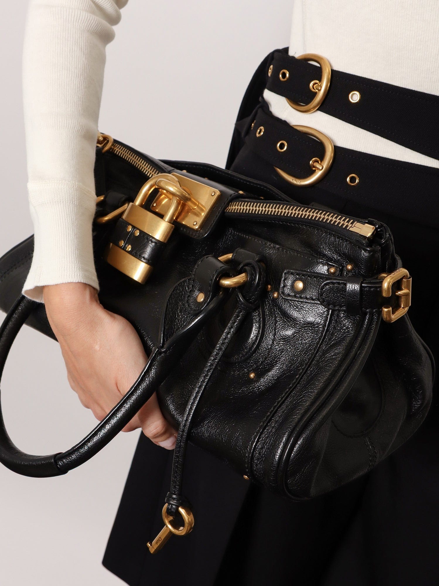 Chloe Paddington Leather Handbag