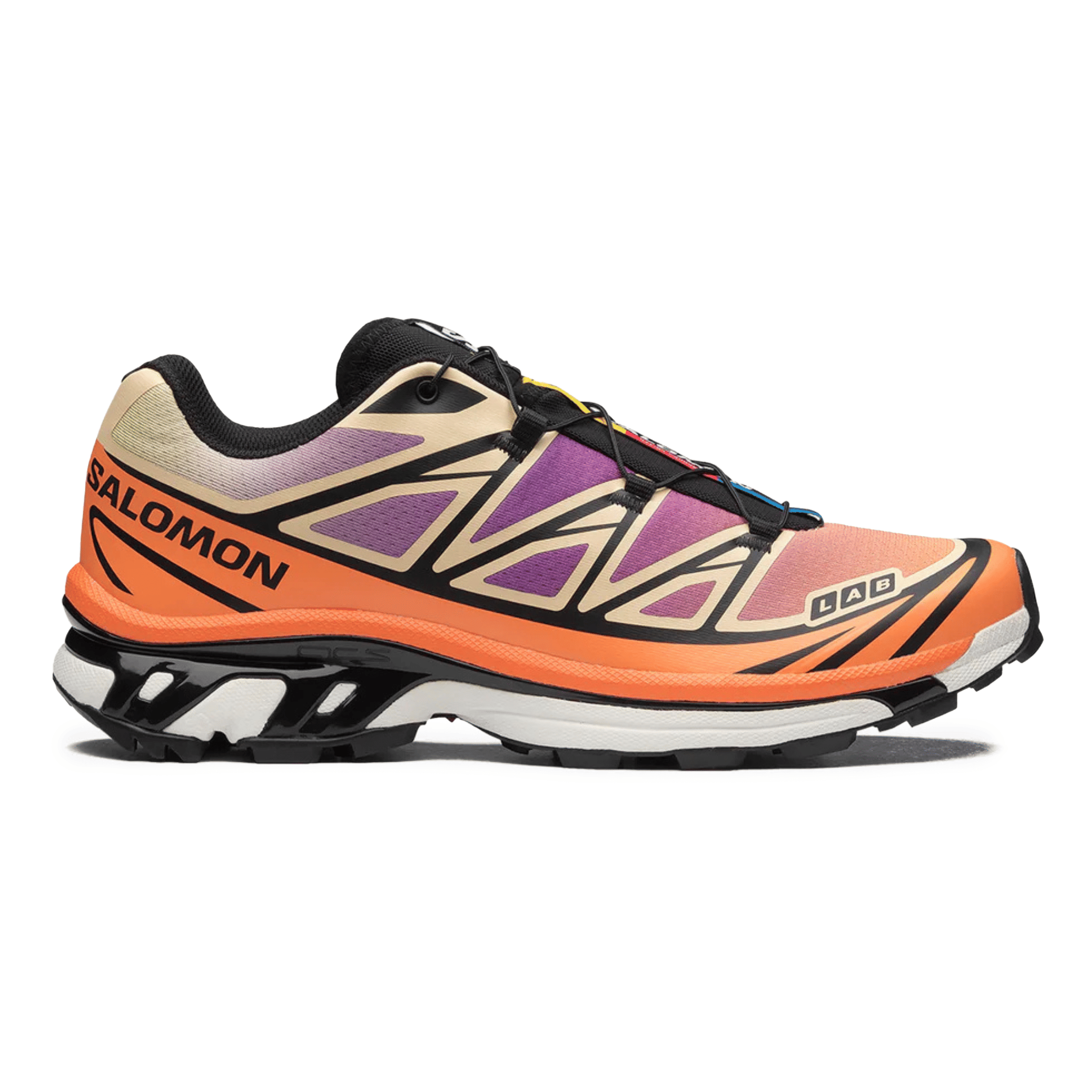 Salomon Men's XT - 6 Black/Almond Cream/Dragon