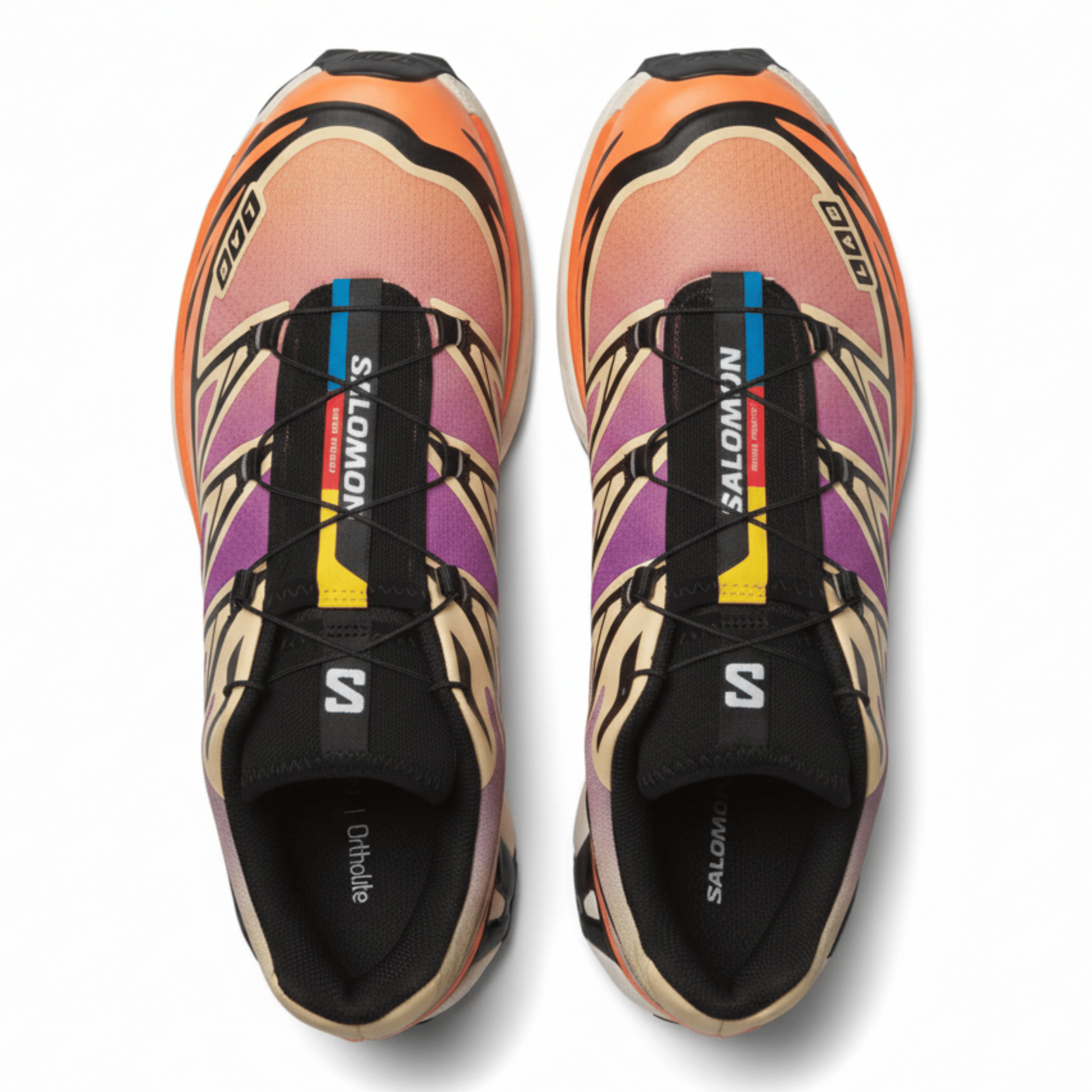 Salomon Men's XT - 6 Black/Almond Cream/Dragon