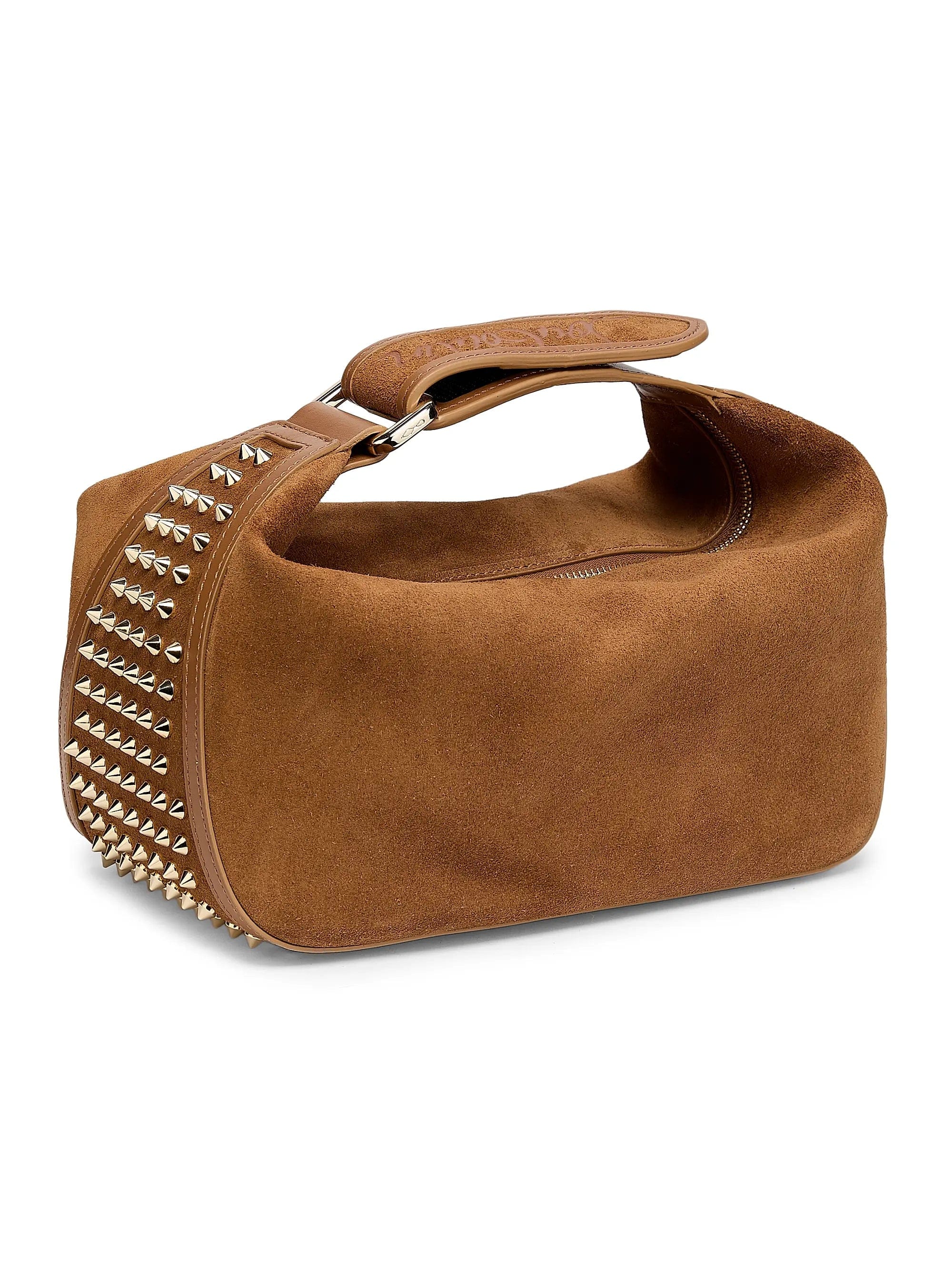Christian Louboutin Funky Dopp Suede Pouch Bag
