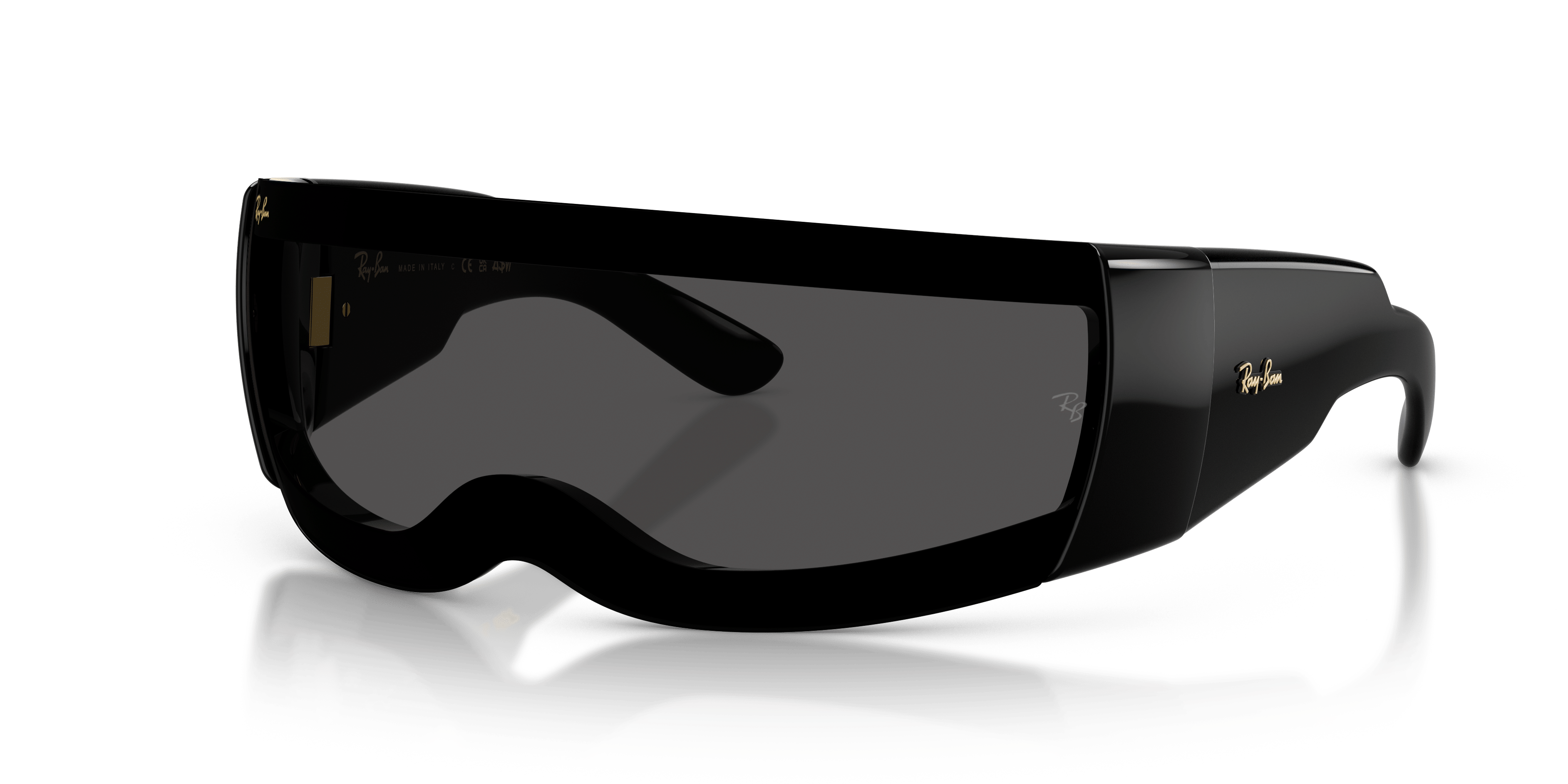 RAY-BAN A$AP ROCKY x RAY - BAN ULTRA WRAP 002 - BLACK / BLACK