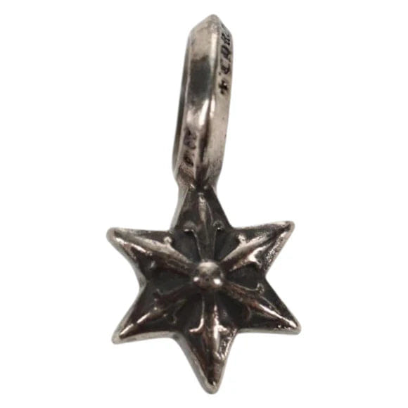 Chrome Hearts Stack Star Charm Ag925 Silver Auth 136575M 136575M