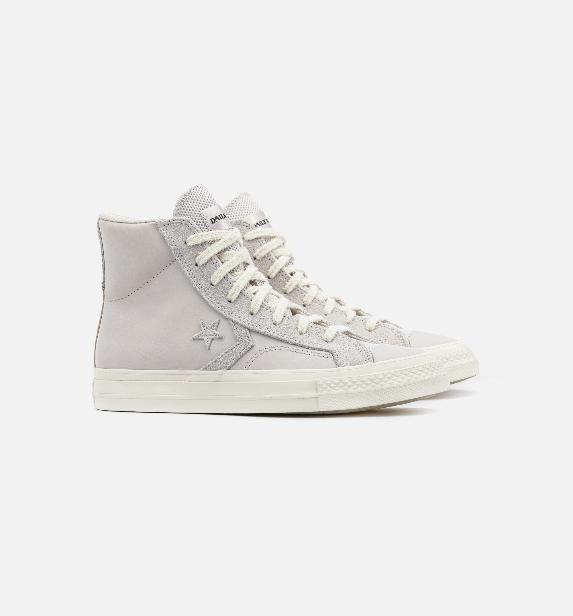 Converse Star Player 76 Hi Mens Lifestyle Shoe - White Sand/Egret/Black