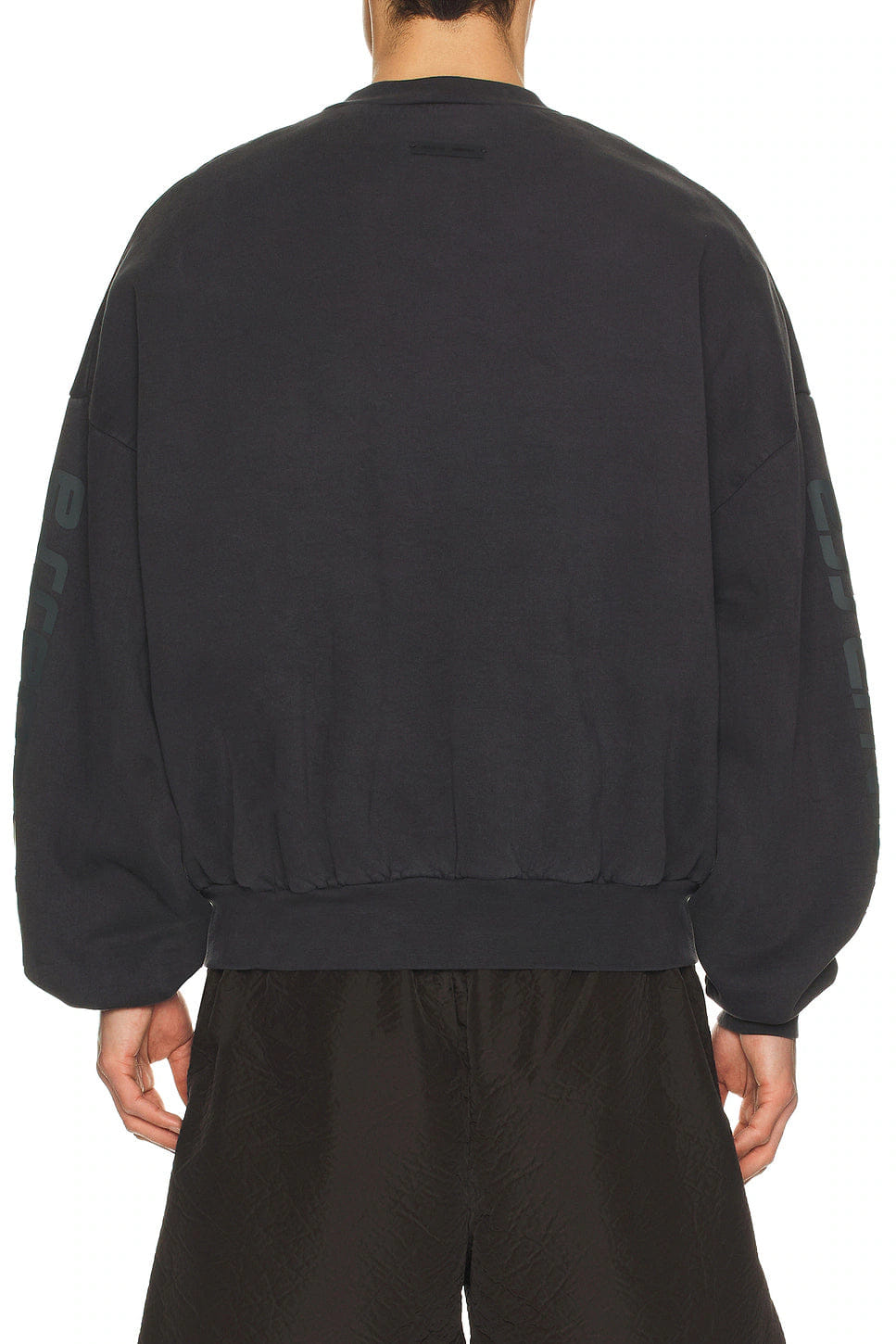 Fear Of God Essentials 90s Crewneck Washed Black