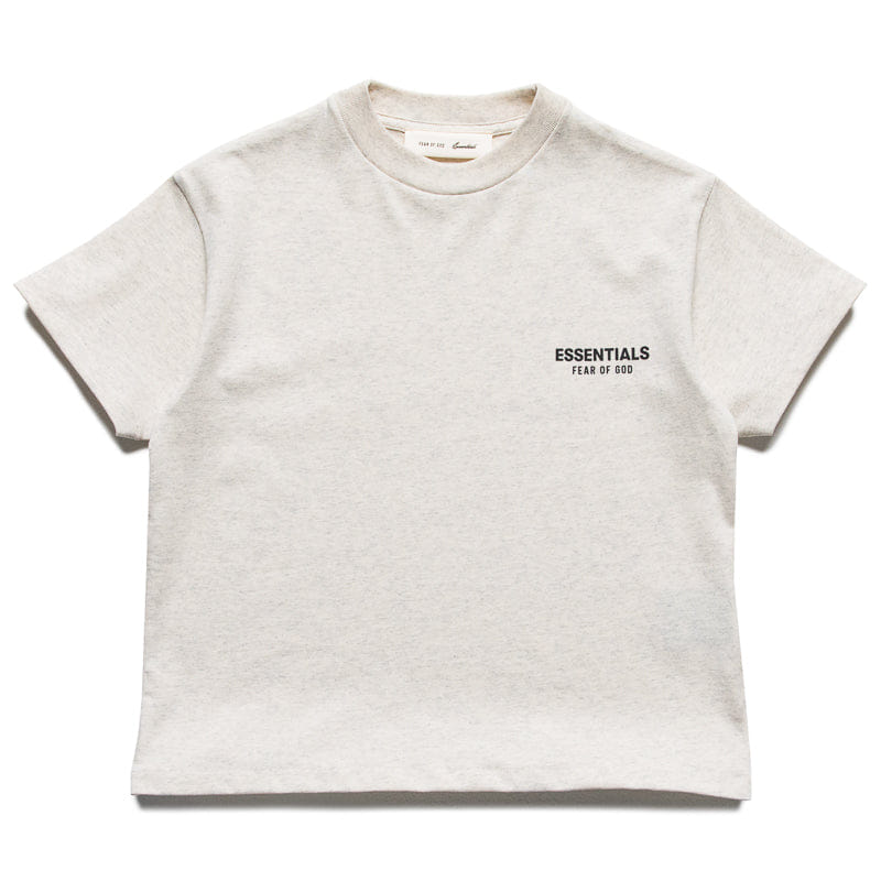 Fear of God Essentials Kids Fear Of God Essentials Classic S/S T-Shirt - Oatmeal Heather