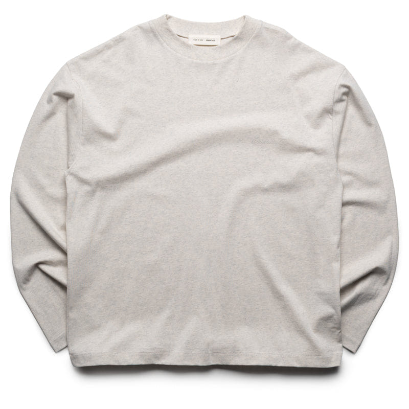 Fear Of God Essentials Classic L/S T-Shirt - Oatmeal Heather