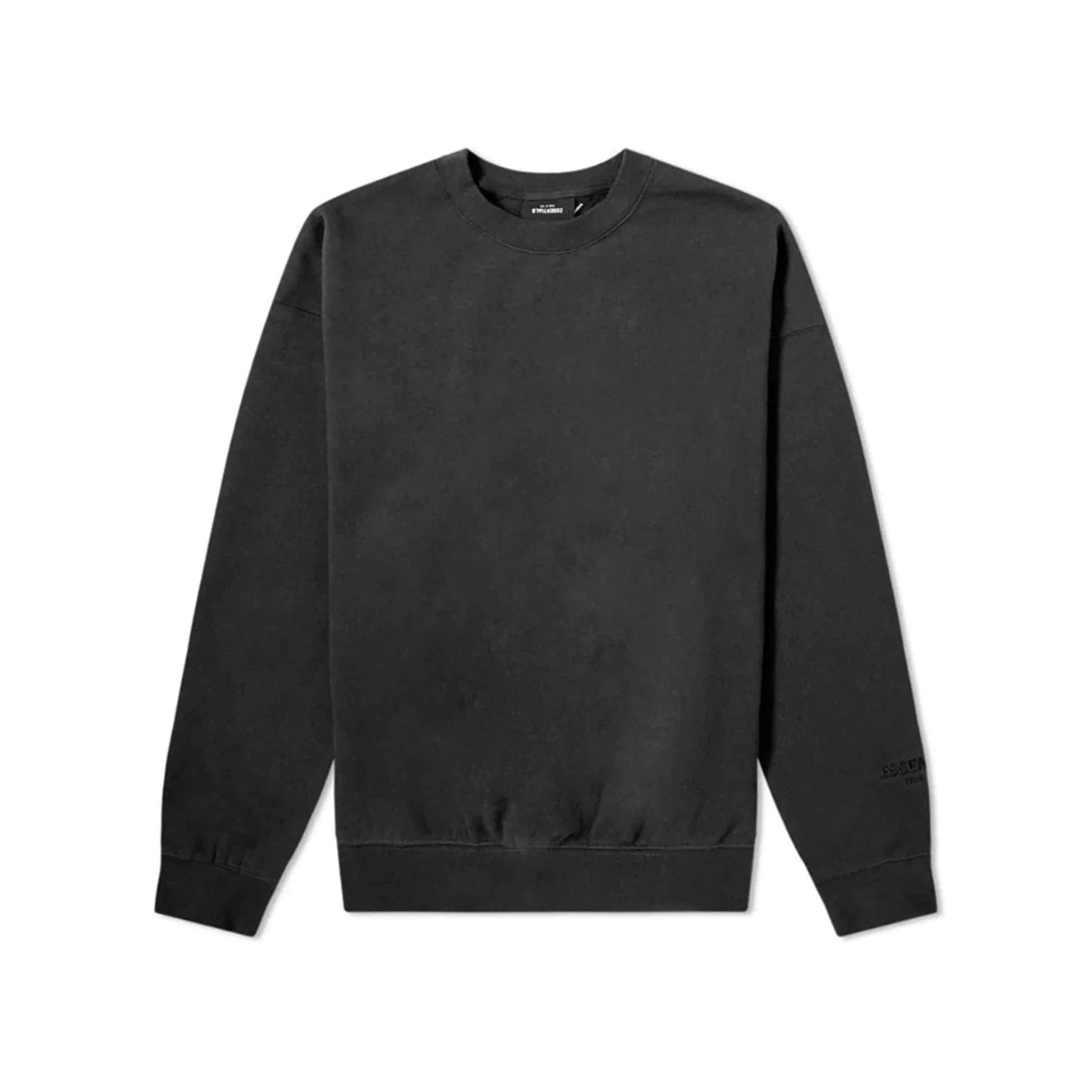 Fear Of God Essentials 3M Logo SS19 Crewneck Black