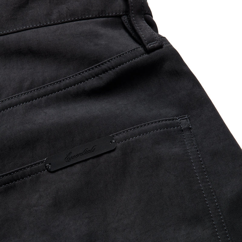 Fear Of God Essentials Textured Nylon 5 Pocket Shorts - Vintage Black