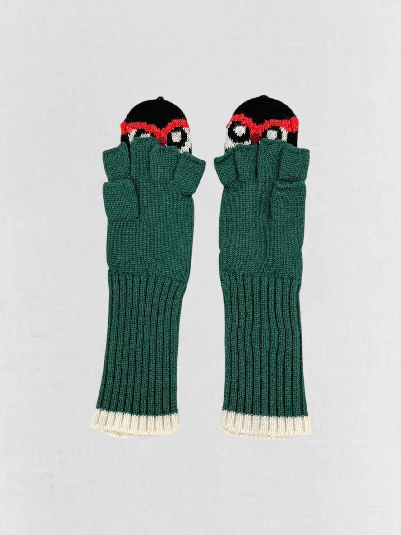 KATE SPADE Green Owl Gloves
