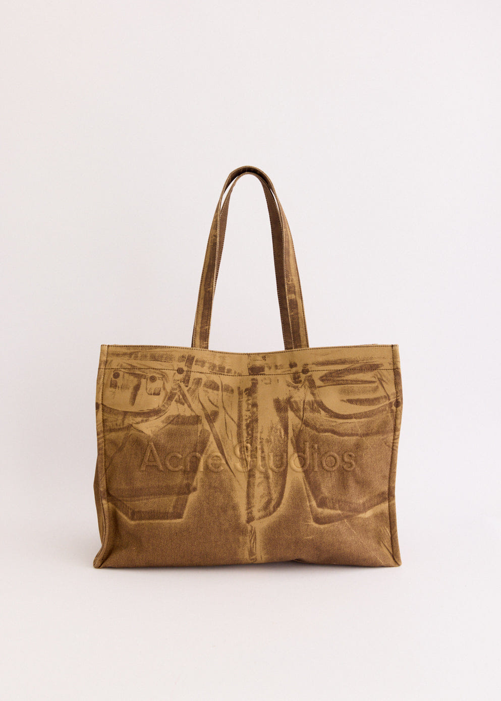 Acne Studios Logo Shoulder Tote Bag