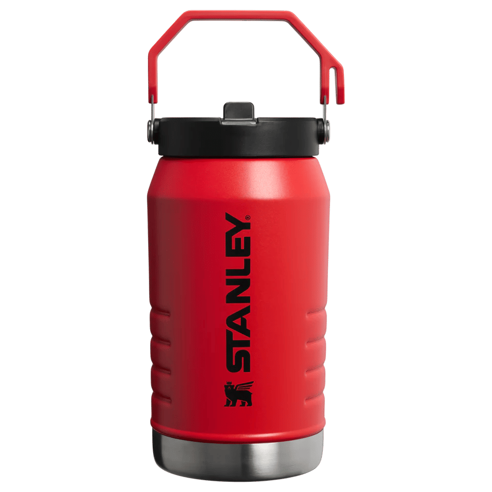 Stanley IceFlow Flip Straw Jug 64 oz - Chili Black