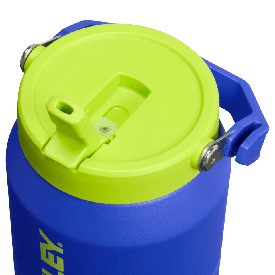 Stanley IceFlow Flip Straw Jug 64 oz - Cobalt Chartreuse
