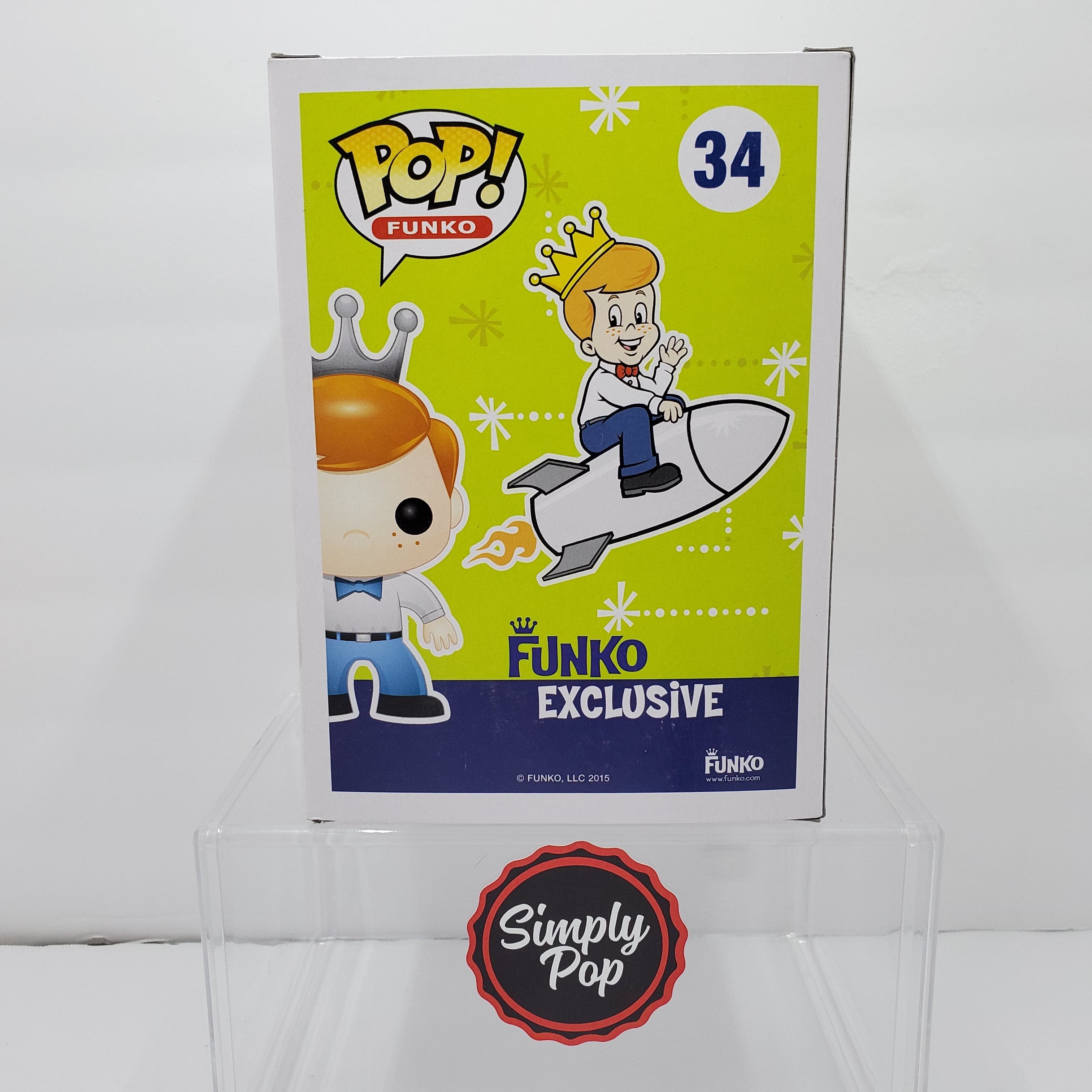Funko Pop Freddy Funko as Hulk Hogan Fred Rules #34 LE 500 PCS Grail