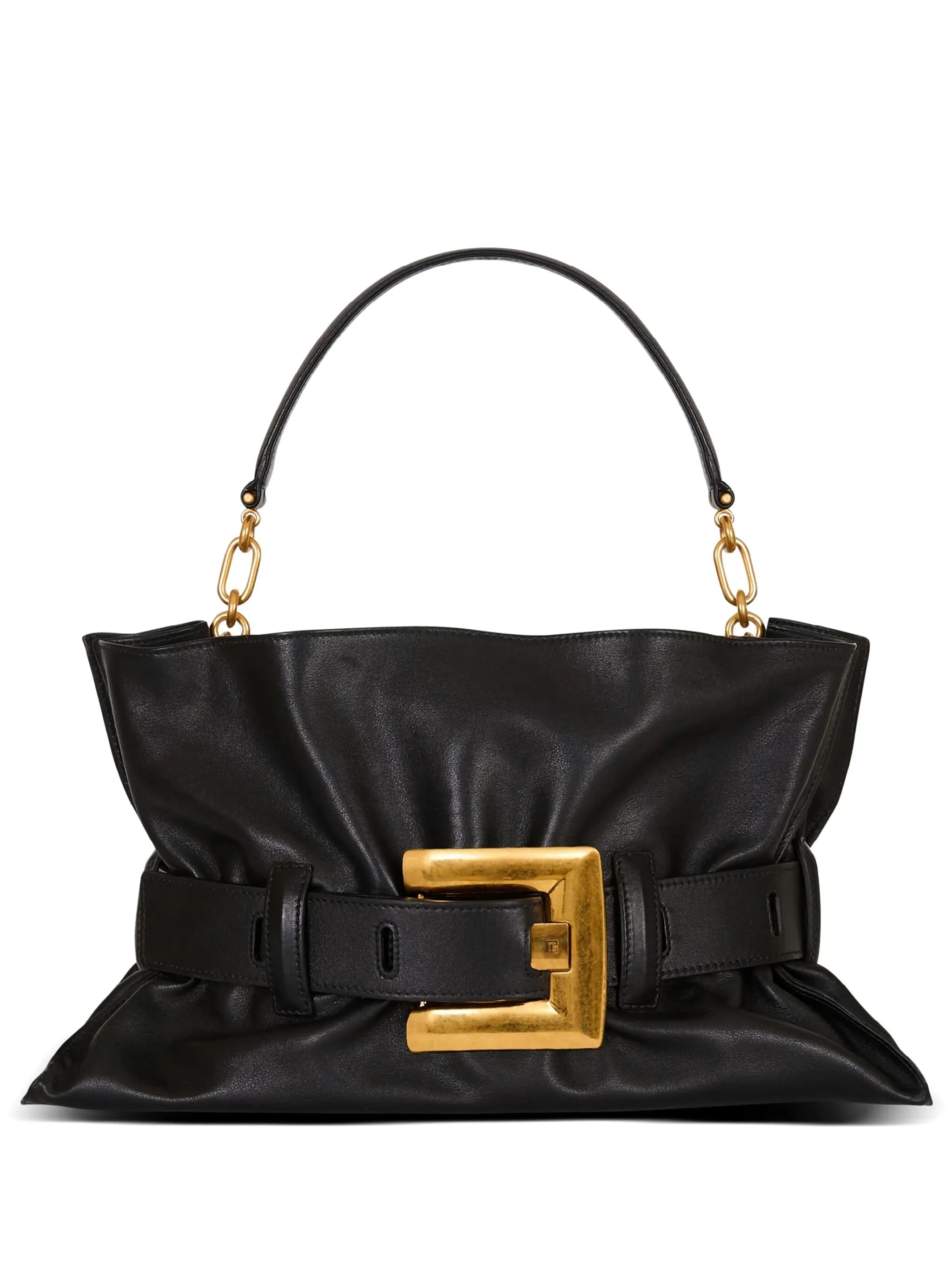Balmain medium Anthem buckled shoulder bag