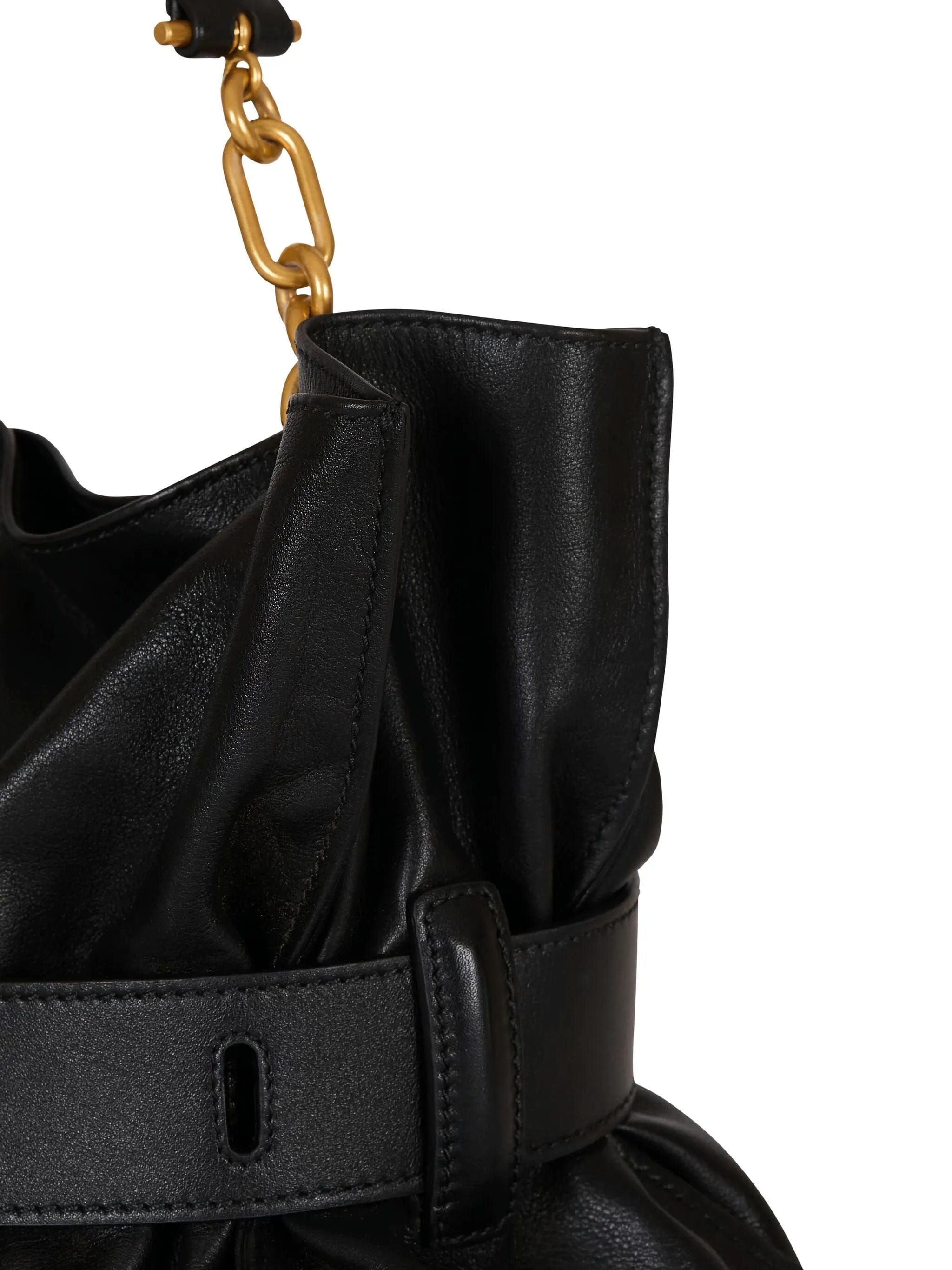 Balmain medium Anthem buckled shoulder bag