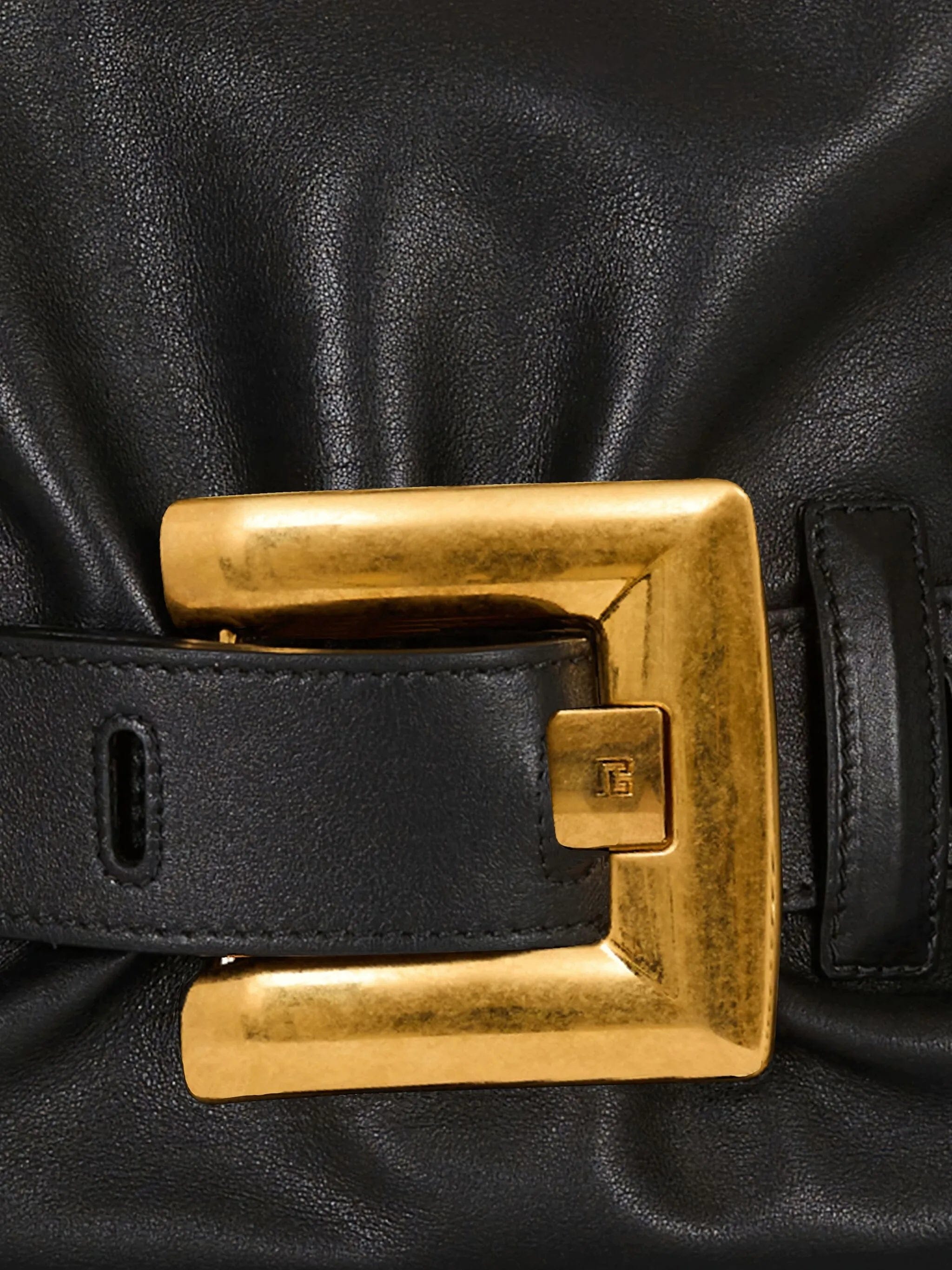 Balmain medium Anthem buckled shoulder bag