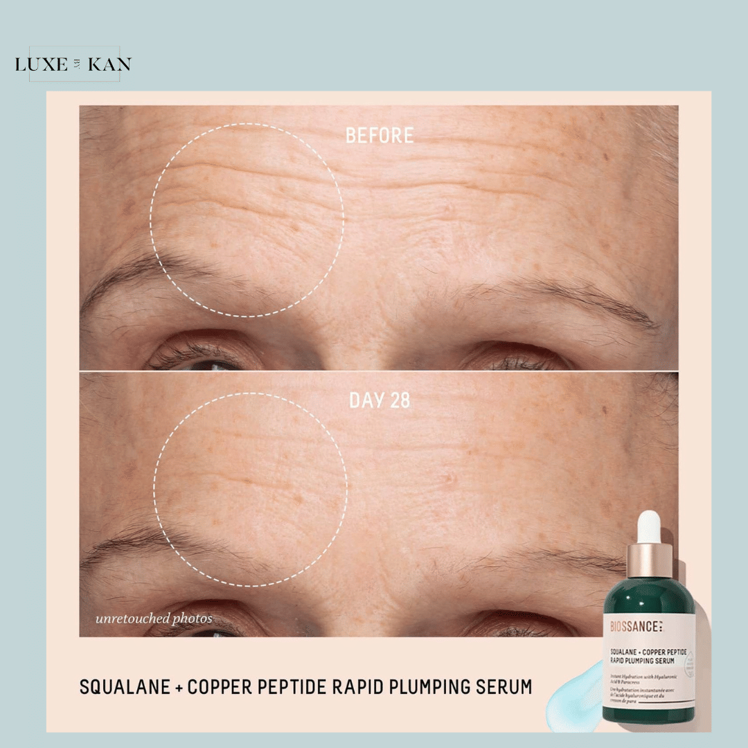 Luxe by Kan Biossance Squalane + Copper Peptide Rapid Plumping Serum 50 ml