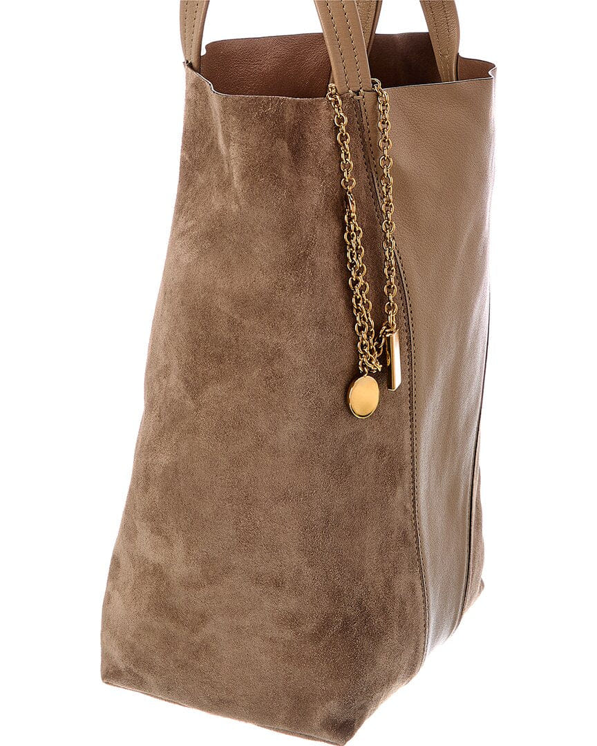 Chloé Spin Suede & Leather Tote