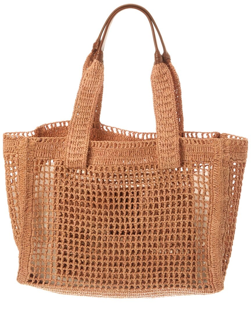 Chloé East - West Raffia Tote