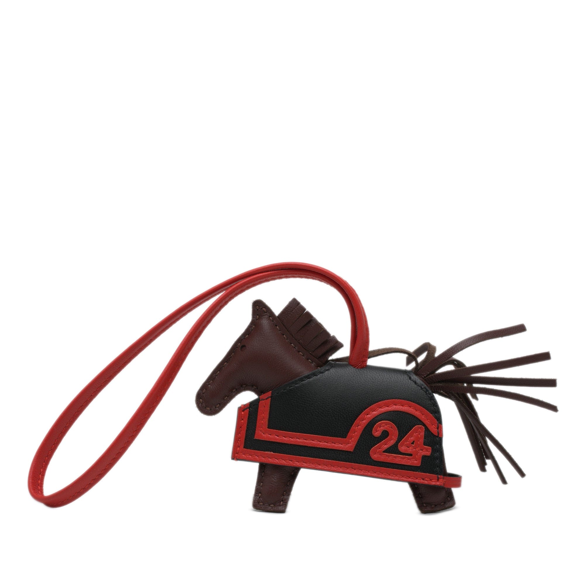 Hermès Milo Lambskin Rodeo Robeo 24 Bag Charm PM