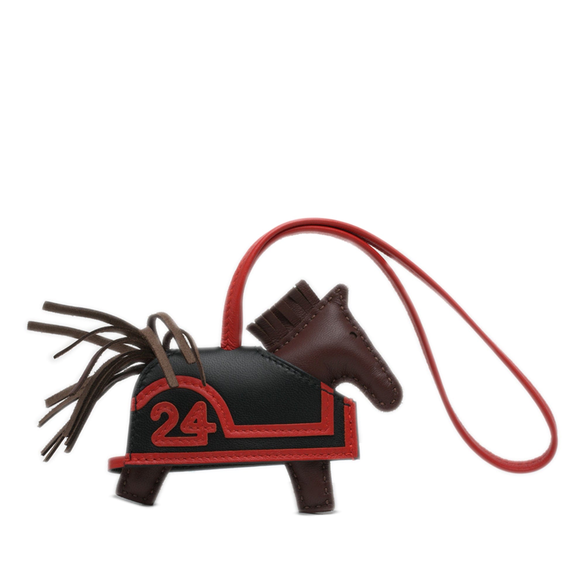 Hermès Milo Lambskin Rodeo Robeo 24 Bag Charm PM
