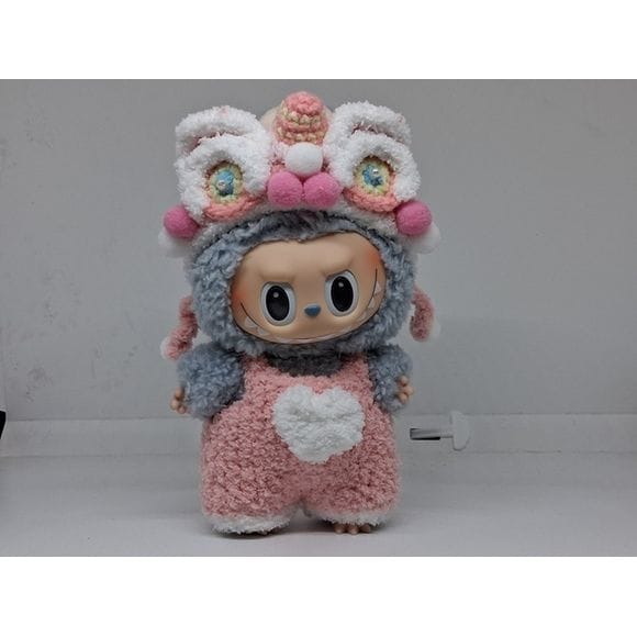 Pop Mart Labubu What The Flip Is That Pink Monster Outfit (Pink) - Clothing for Labubu
