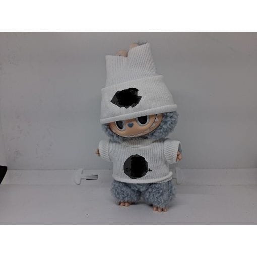Pop Mart Labubu Lookin' Good Designer Clothing Outfit V2 (White) - Clothing for Labubu