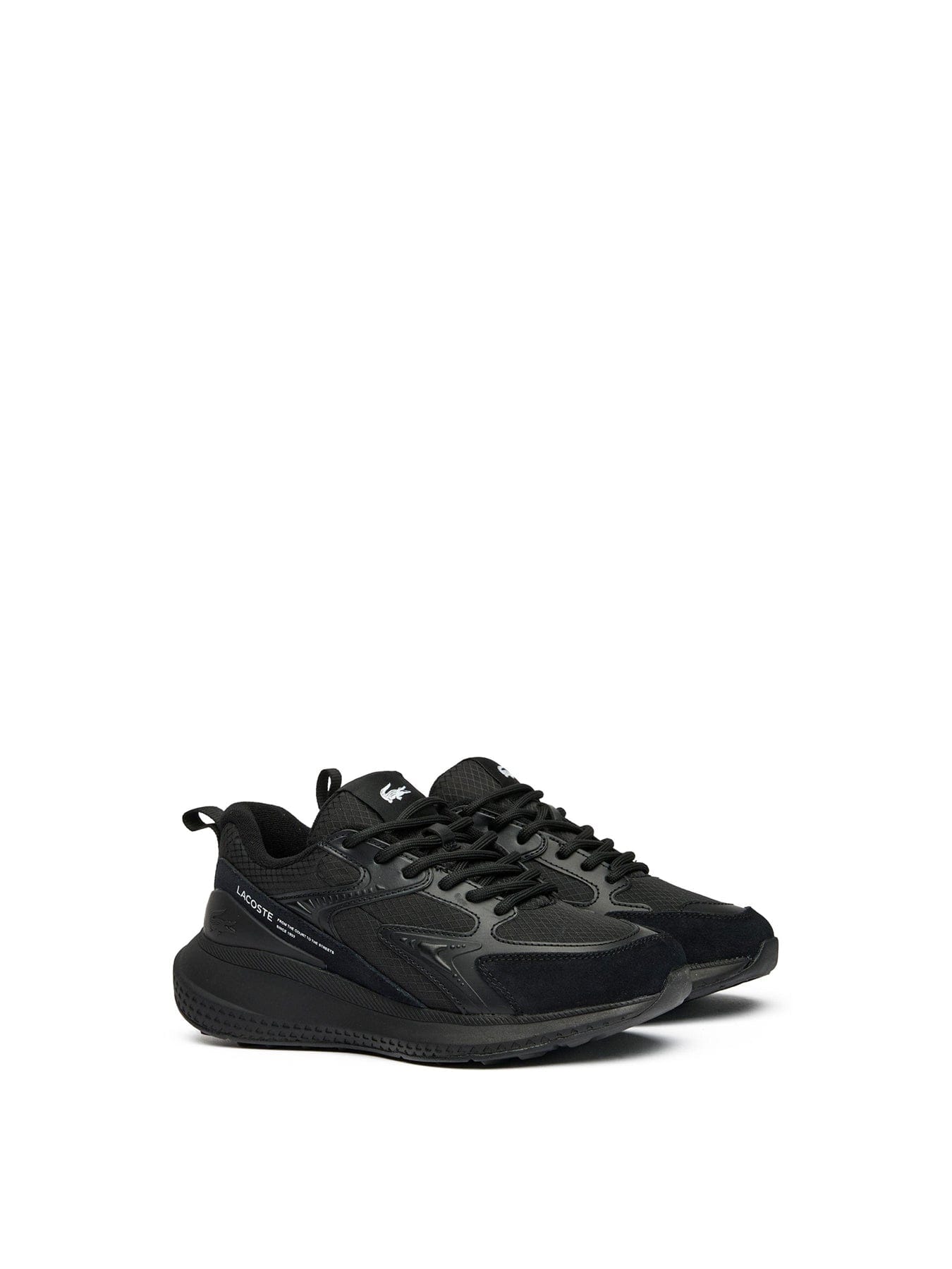 Lacoste L003 Evo Nylon Trainers Black