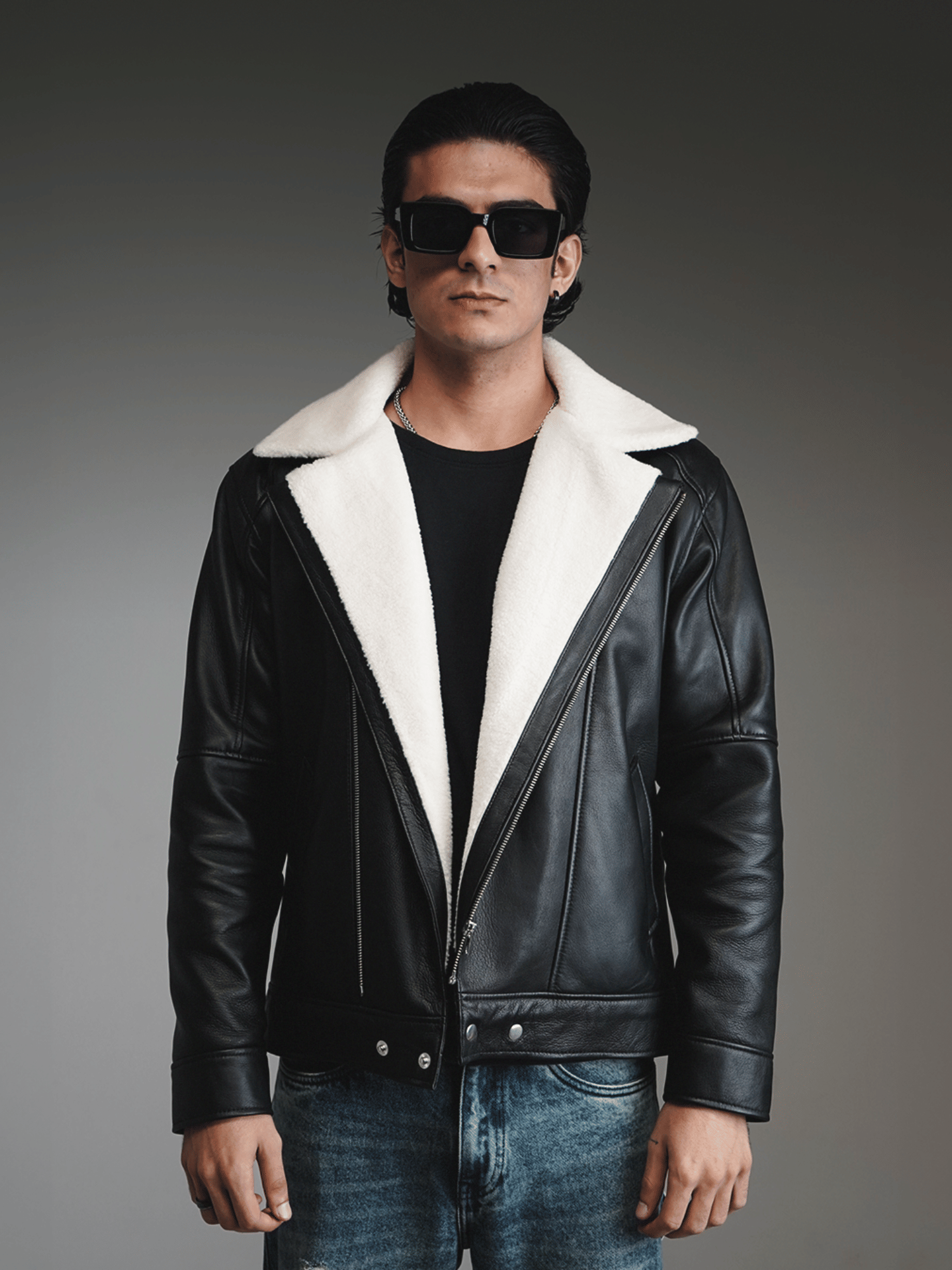 Young Grandpa THE MAVERICK LEATHER JACKET