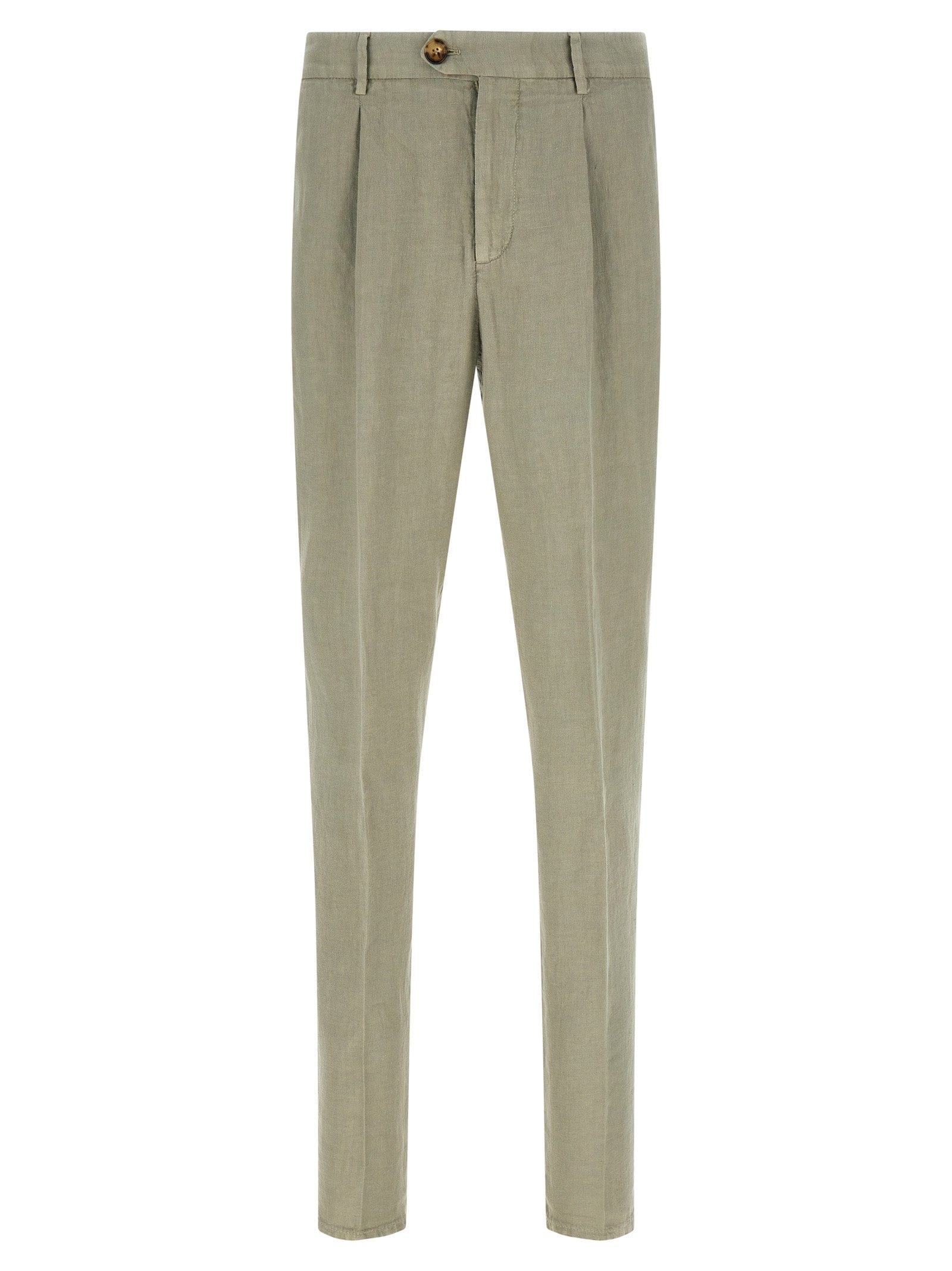 Brunello Cucinelli Linen Casual Men's Pants
