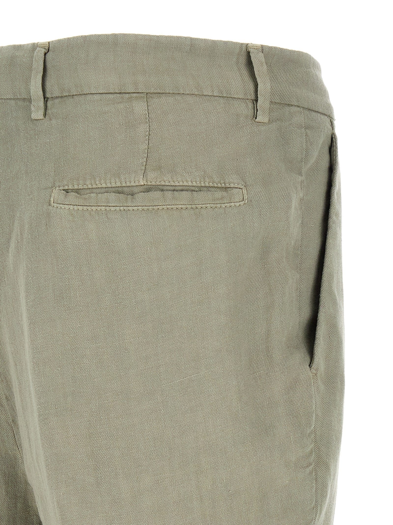 Brunello Cucinelli Linen Casual Men's Pants
