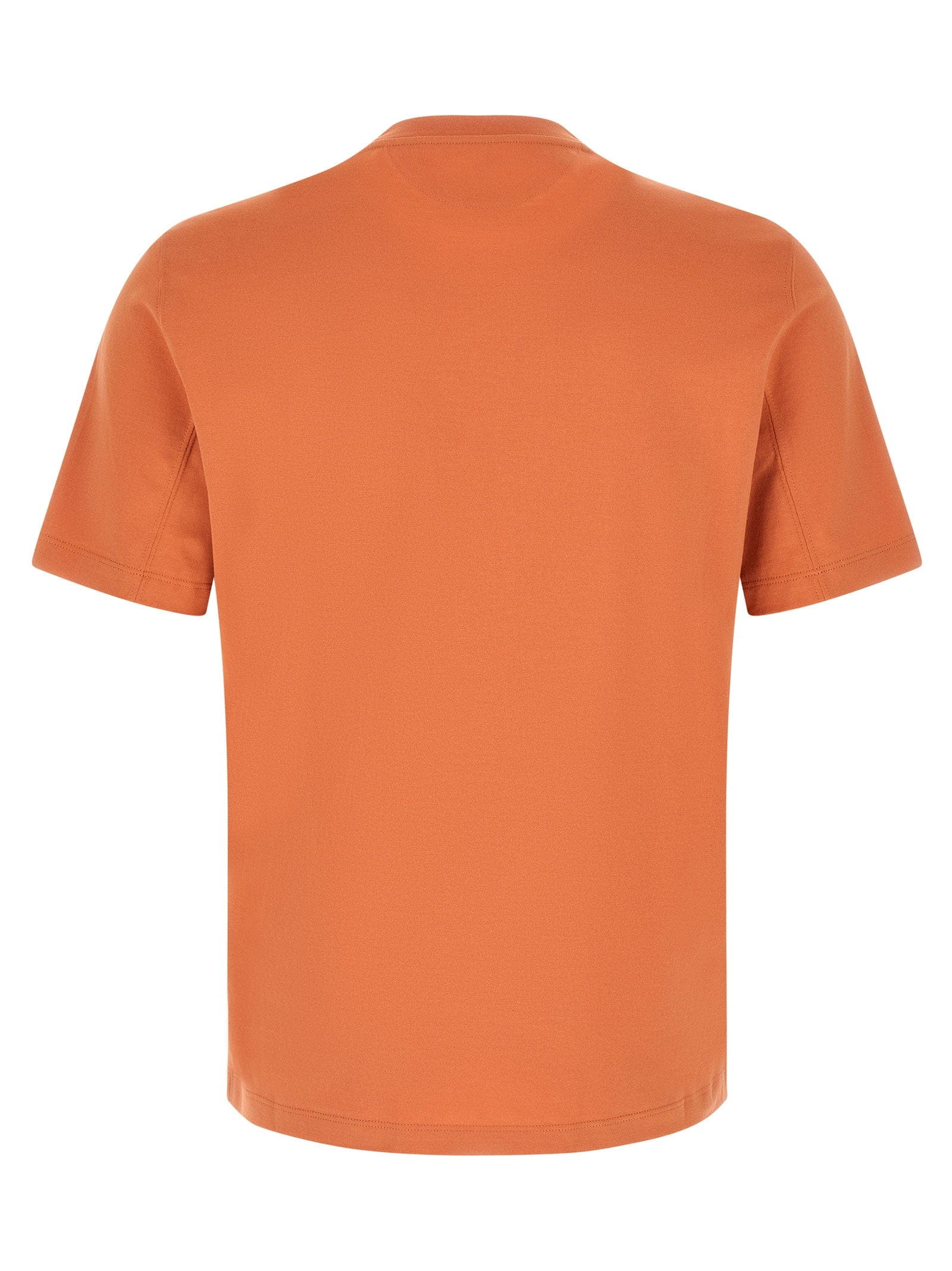 Brunello Cucinelli Men's Logo Print T - Shirt
