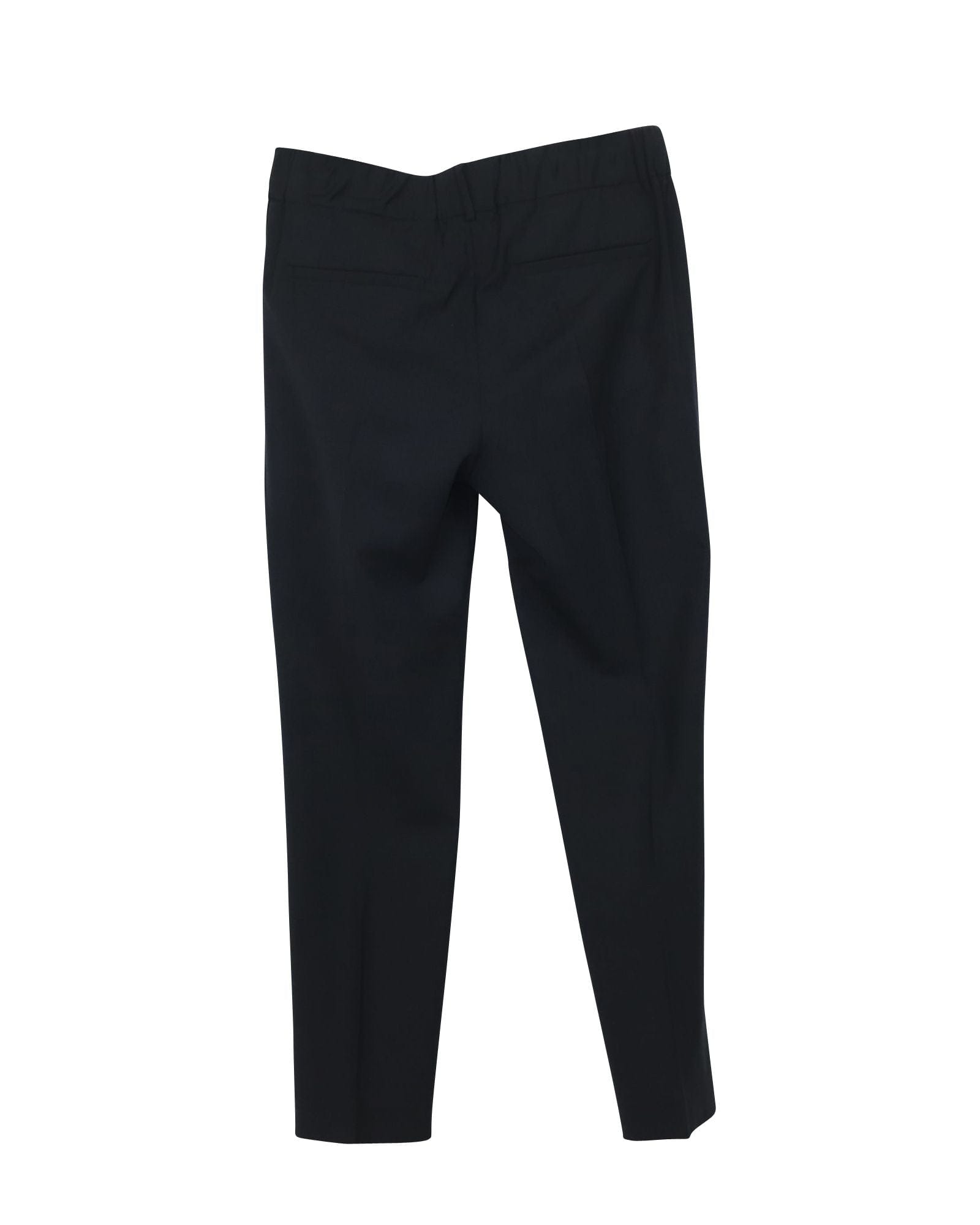 Brunello Cucinelli Trousers in Navy Blue Wool