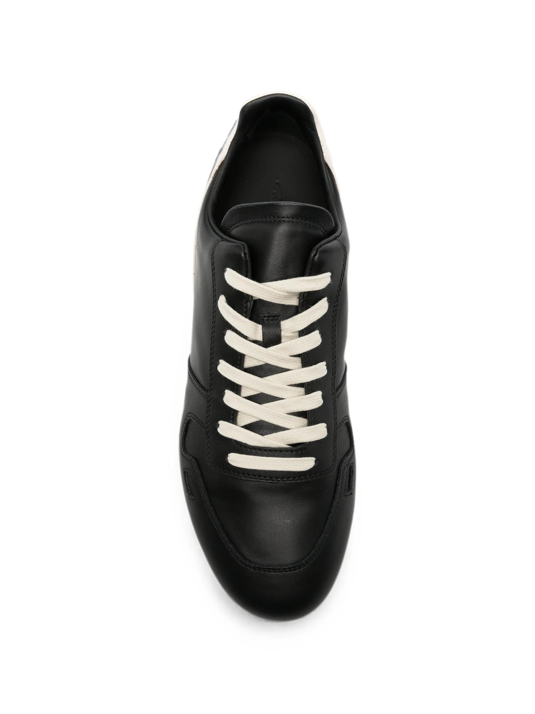 Rick Owens lace - up leather sneakers