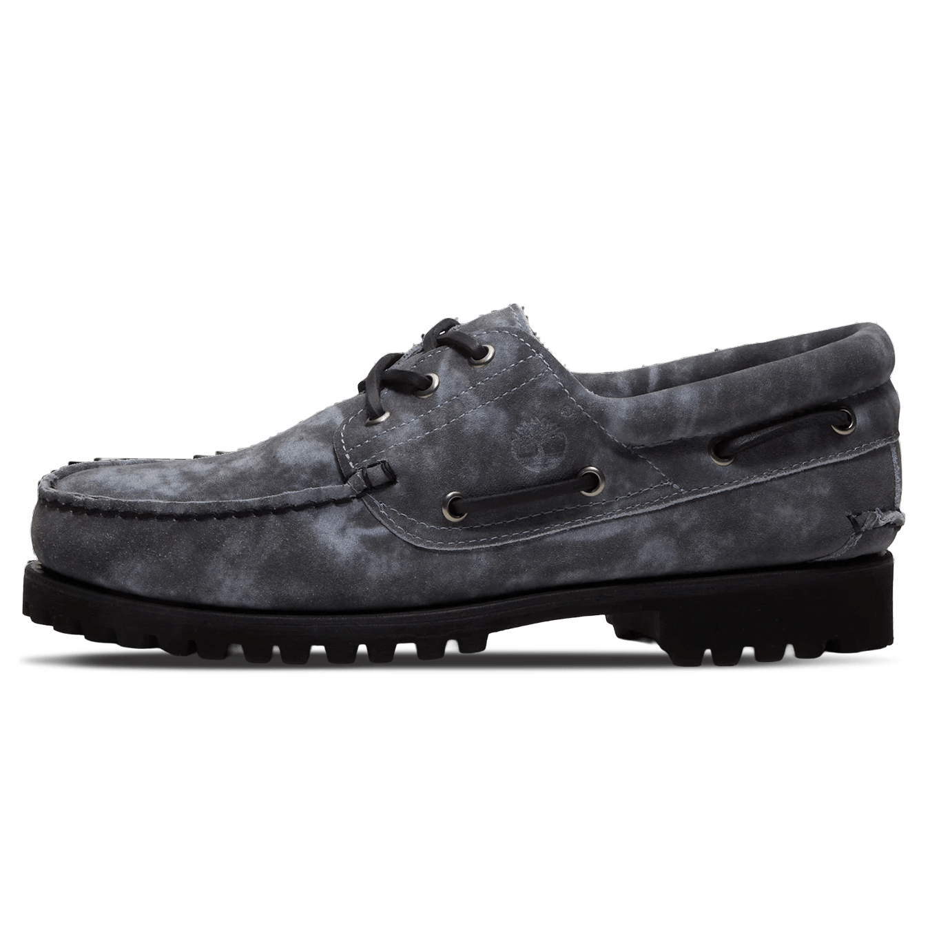 Timberland 3 Eye Lug Boat Shoe Light Grey Suede