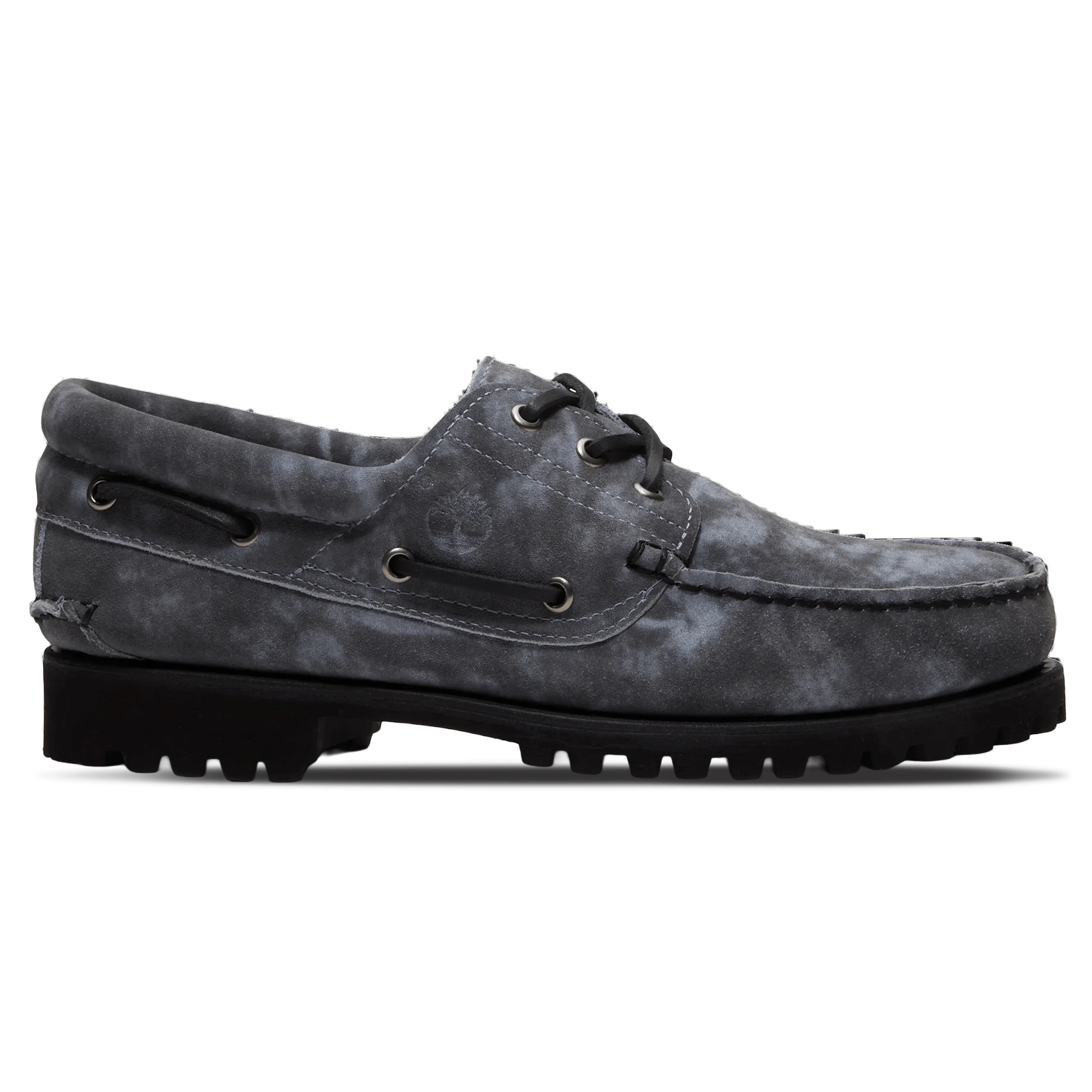 Timberland 3 Eye Lug Boat Shoe Light Grey Suede